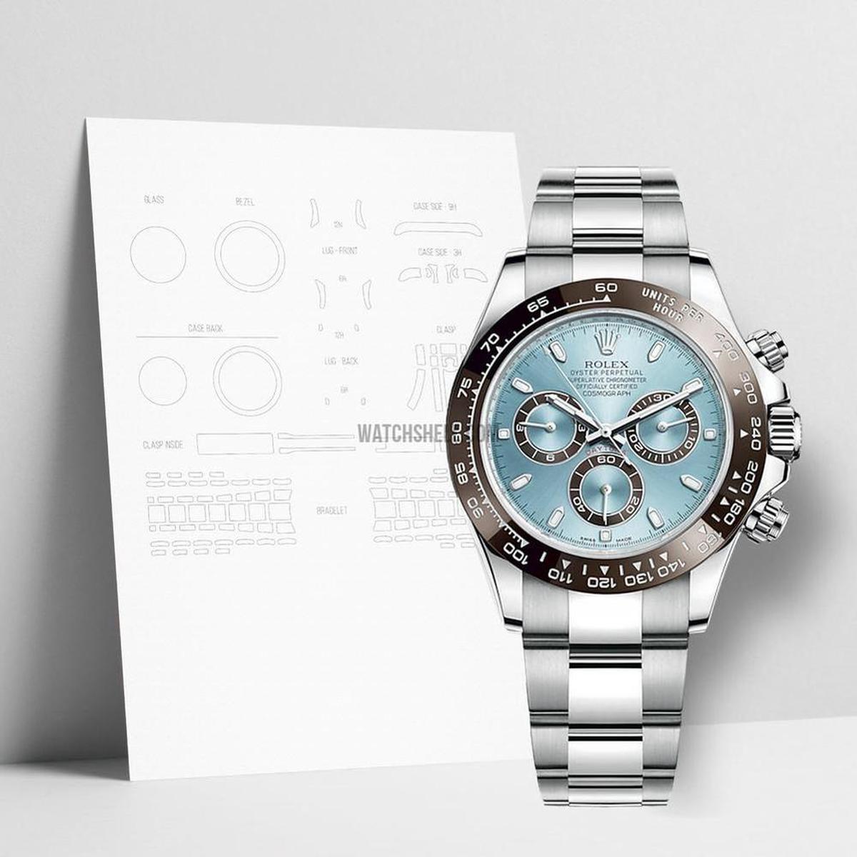 WatchShell Scratch Protection Film for Rolex Daytona 116506