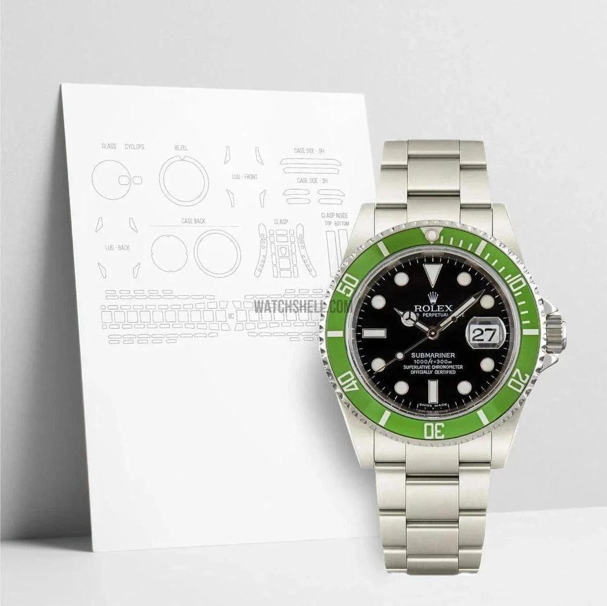 WatchShell Scratch Protection for Rolex Submariner 16610