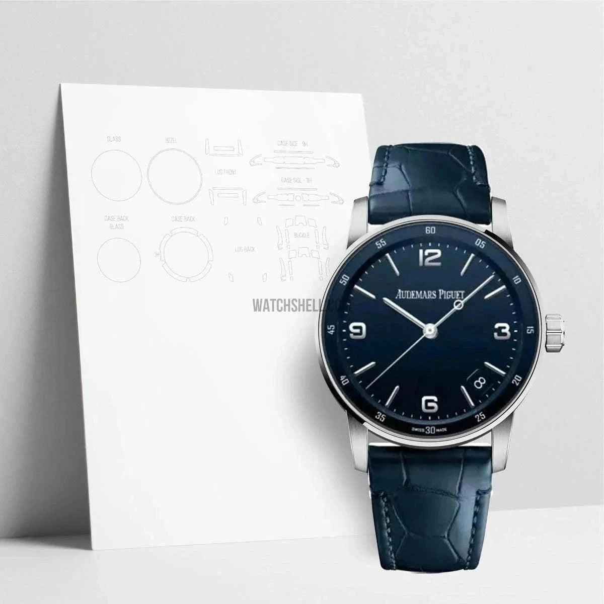 WatchShell Scratch Protection for Audemars Piguet Code 11.59 15210BC.OO.A321CR.01 Watch Protective Film