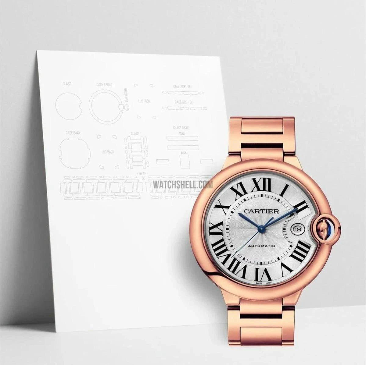 WatchShell: The Ultimate Scratch Protection for Cartier Ballon Bleu W69006Z2