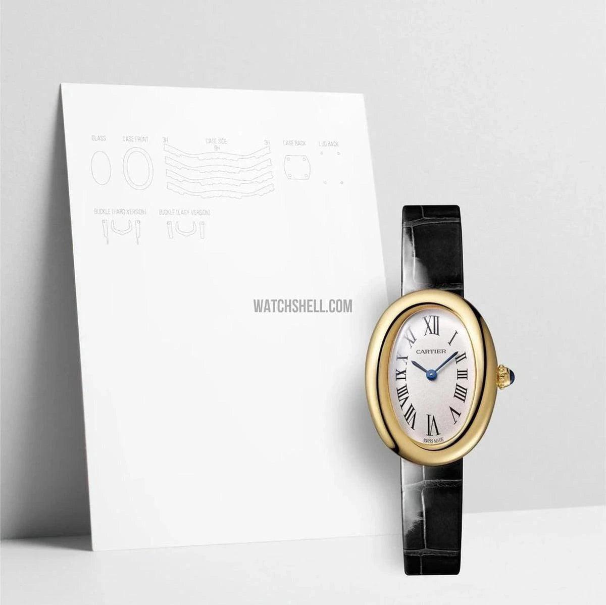 WatchShell Watch Protective Film for Cartier Baignoire WGBA0042 Elegantly Guard Your Timepiece