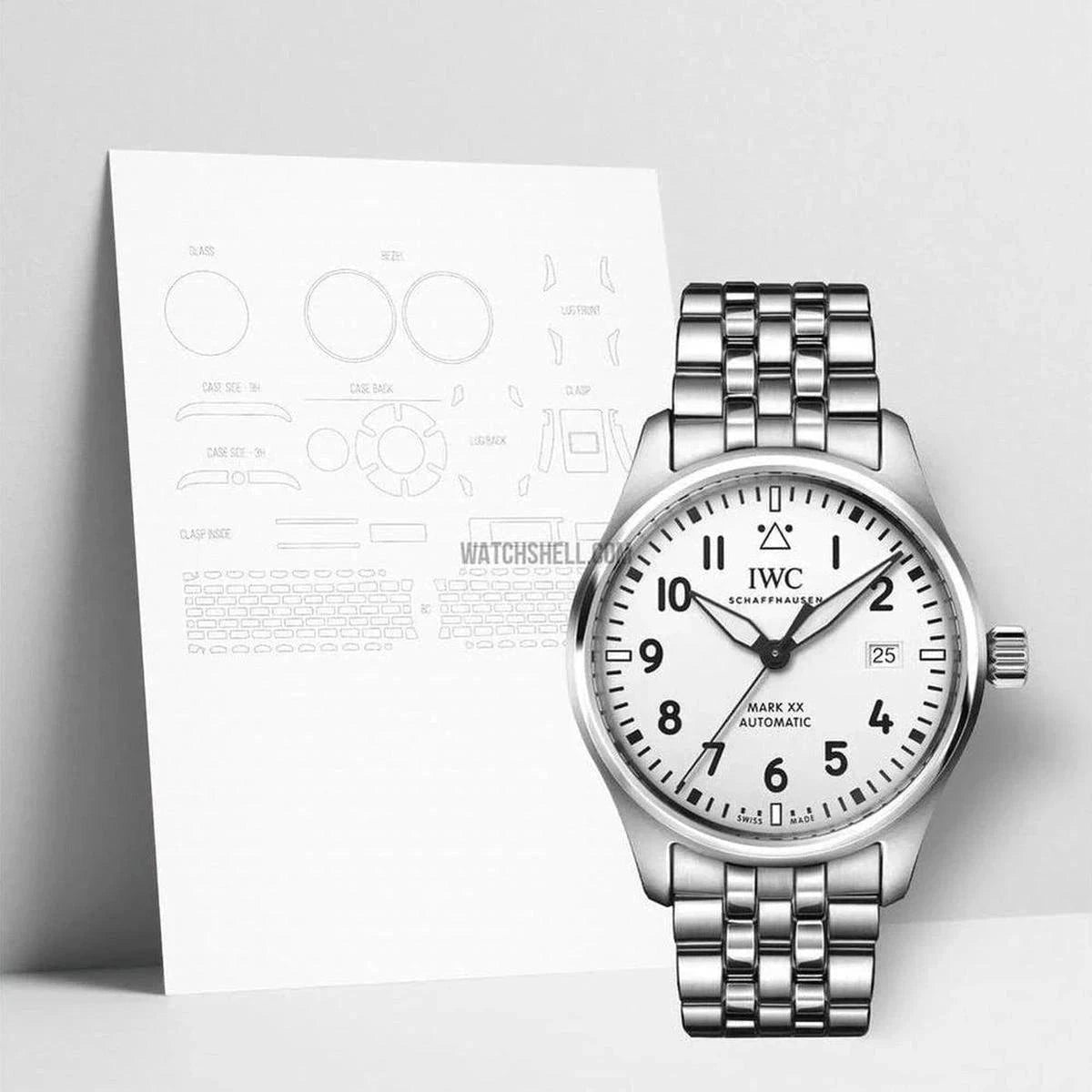 WatchShell's Scratch Protection for Your IWC Mark XX IW328208