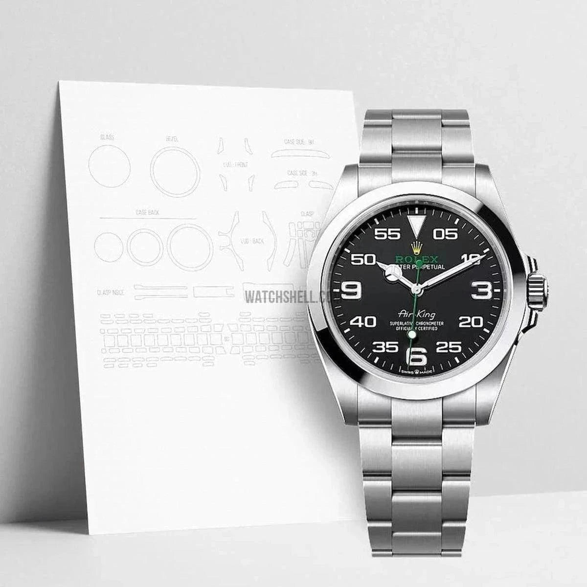 Why WatchShell Protection Film is Essential for Your Rolex Air-King 126900