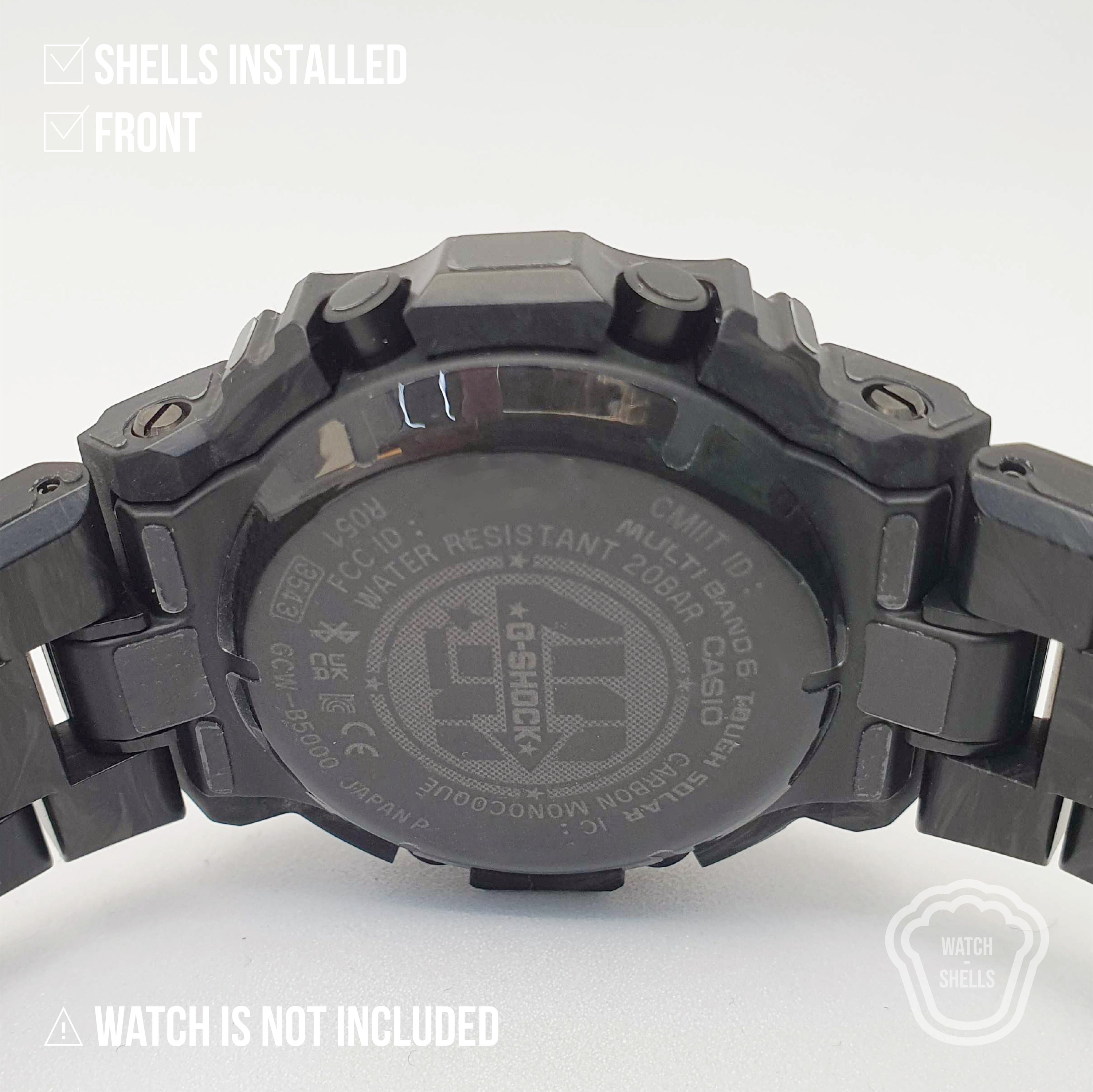 WATCHSHELL G-SHOCK GCW-B5000UN-1 PROTECTIVE FILM