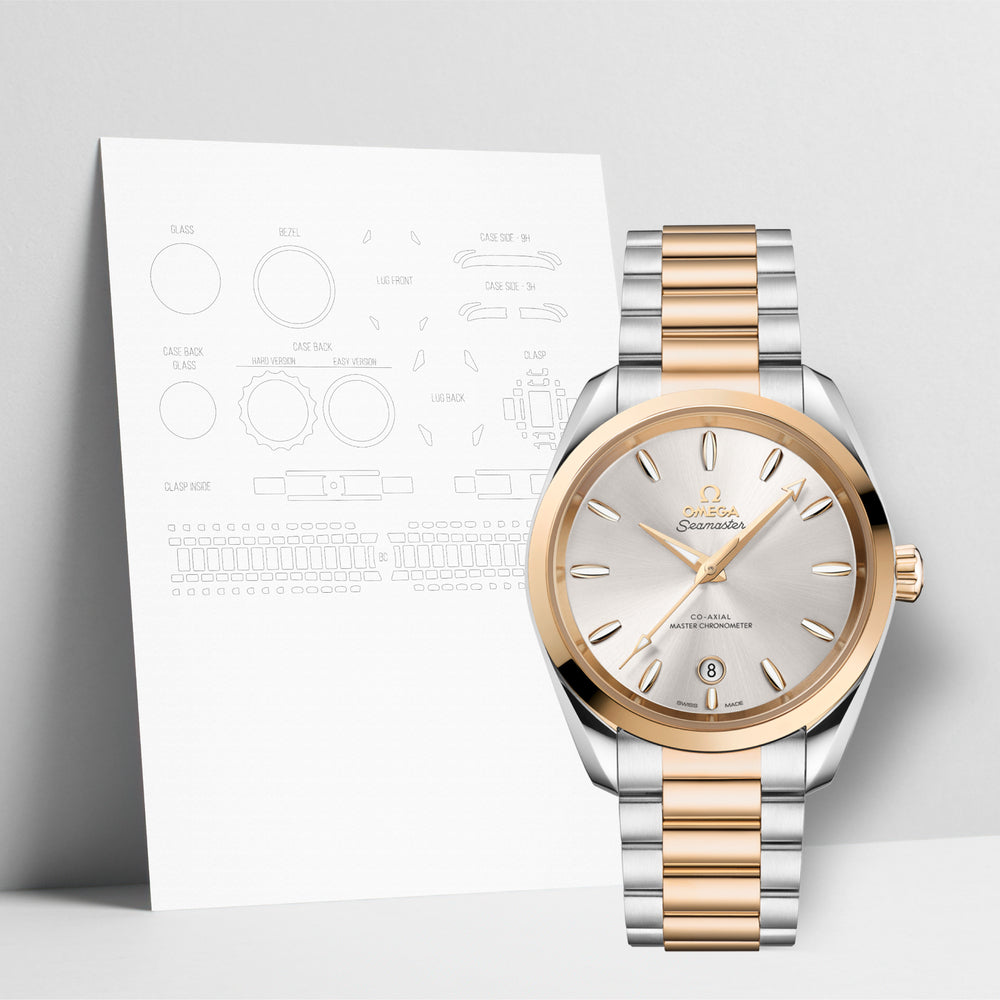 WATCHSHELL OMEGA AQUA TERRA 220.20.38.20.02.002 38MM PROTECTIVE FILM