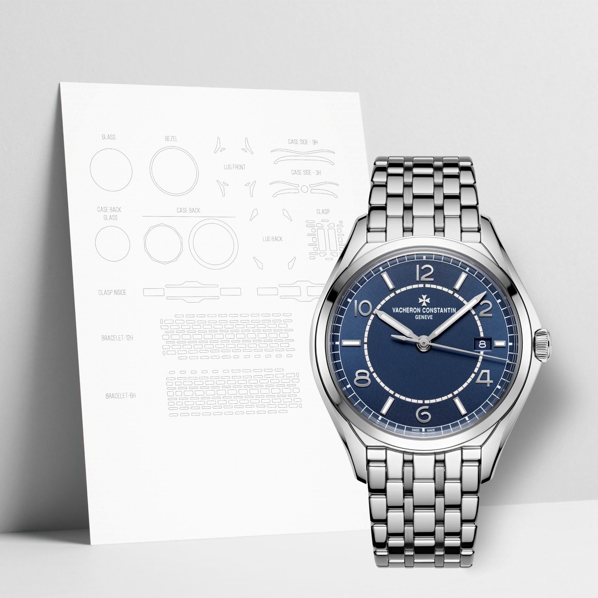 WATCHSHELL VACHERON CONSTANTIN FIFTYSIX 4600E/110A-B487 40MM PROTECTIVE FILM