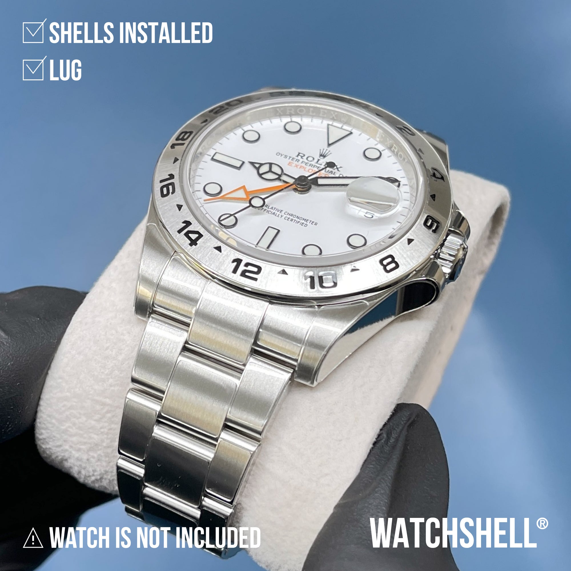 WATCHSHELL ROLEX EXPLORER II 216570 42MM OYSTER PROTECTIVE FILM