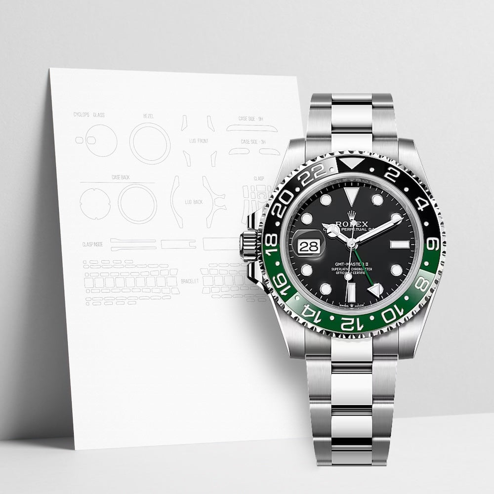 WATCHSHELL ROLEX GMT-MASTER II 126720VTNR 40MM OYSTER PROTECTIVE FILM