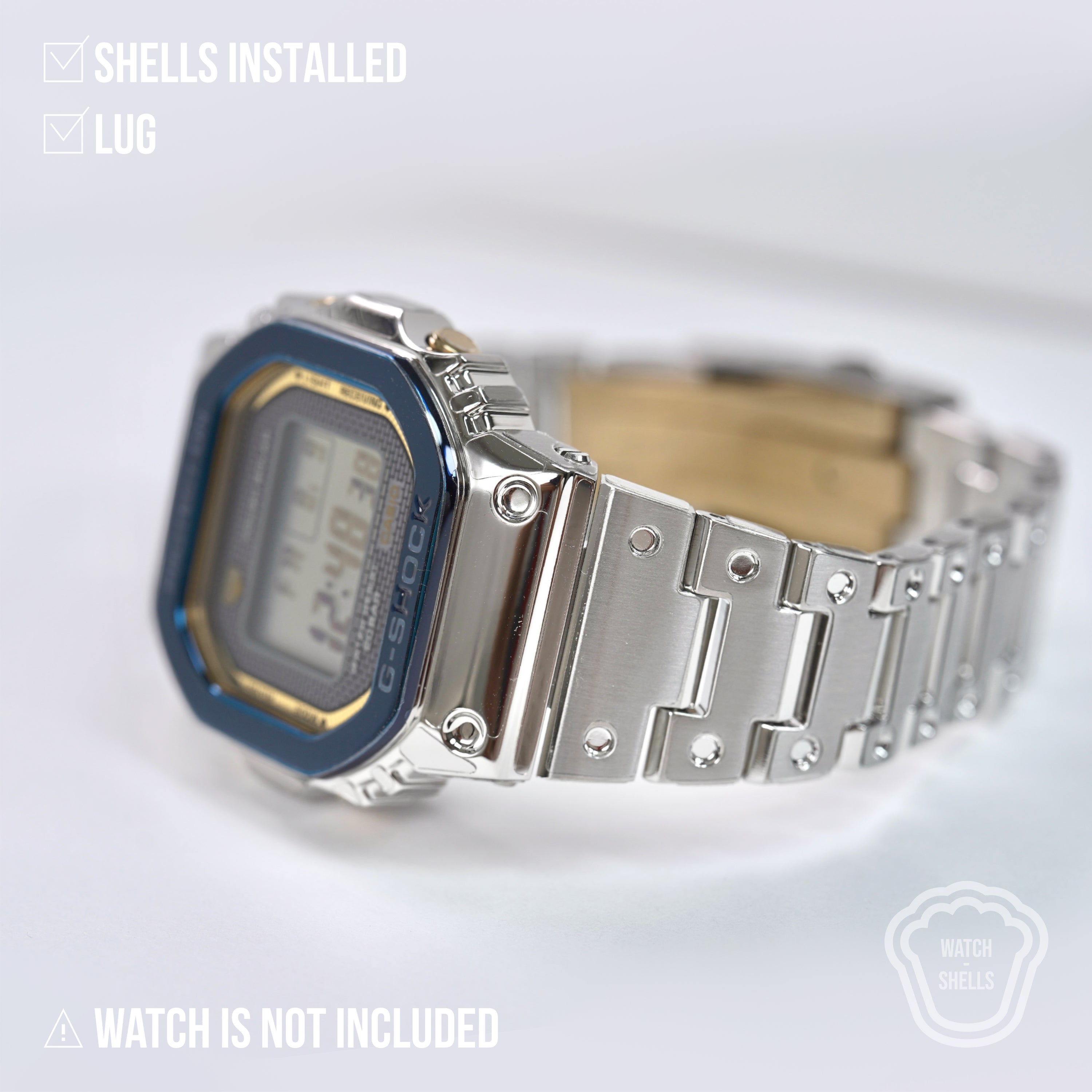 WATCHSHELL G-SHOCK GMW-B5000SS-2 PROTECTIVE FILM