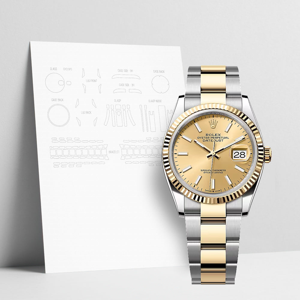 WATCHSHELL ROLEX DATEJUST 126233 36MM OYSTER PROTECTIVE FILM