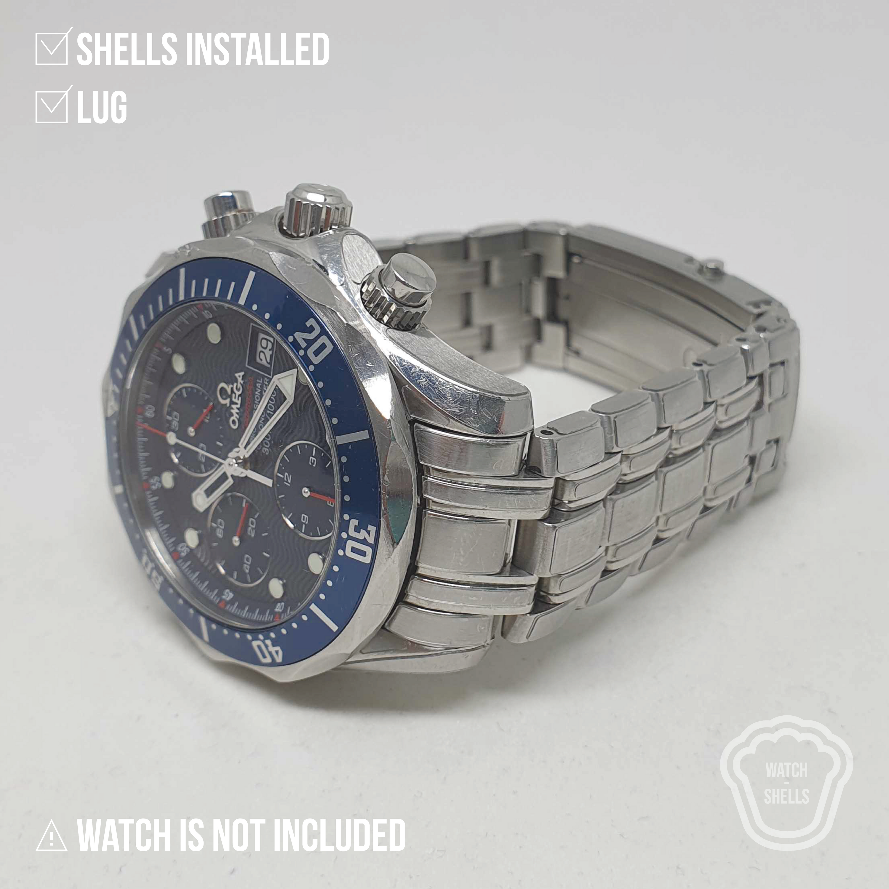 WATCHSHELL OMEGA DIVER 300M 2225.80.00 41.5MM PROTECTIVE FILM