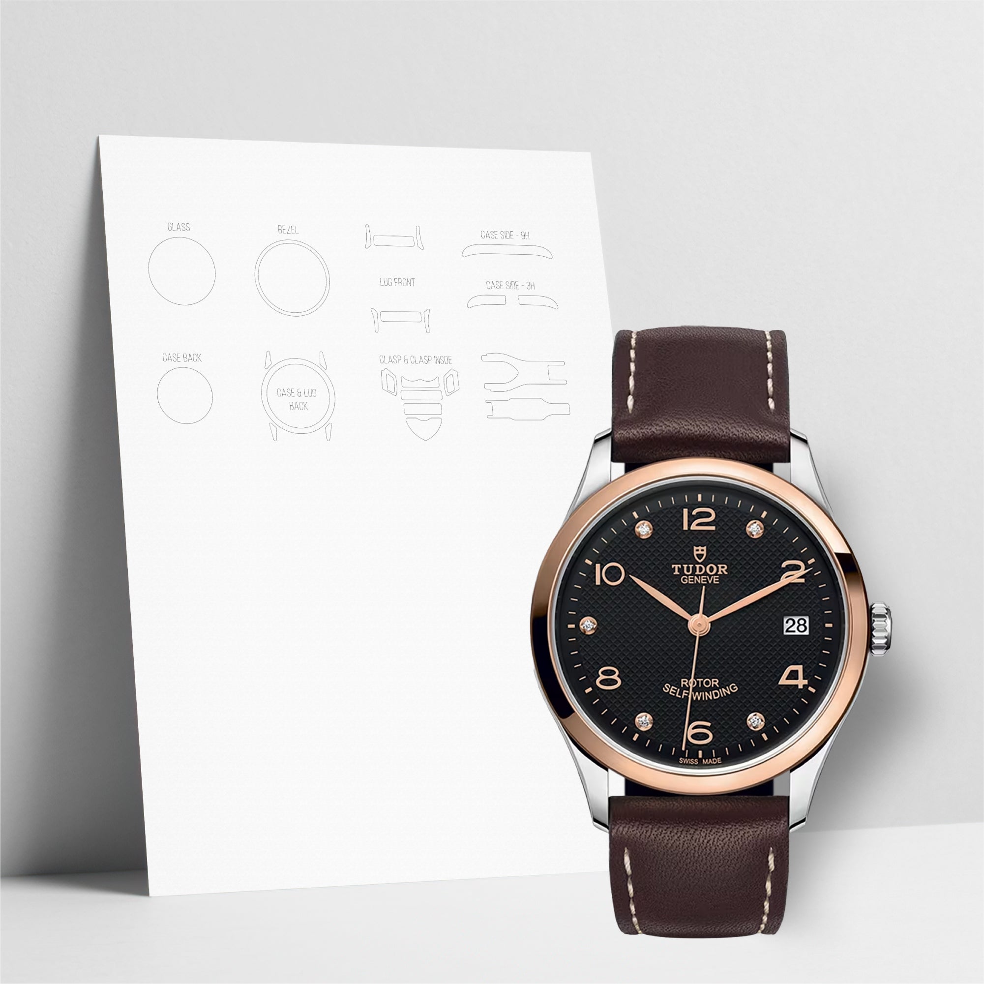 WATCHSHELL TUDOR 1926 M91451 36MM PROTECTIVE FILM