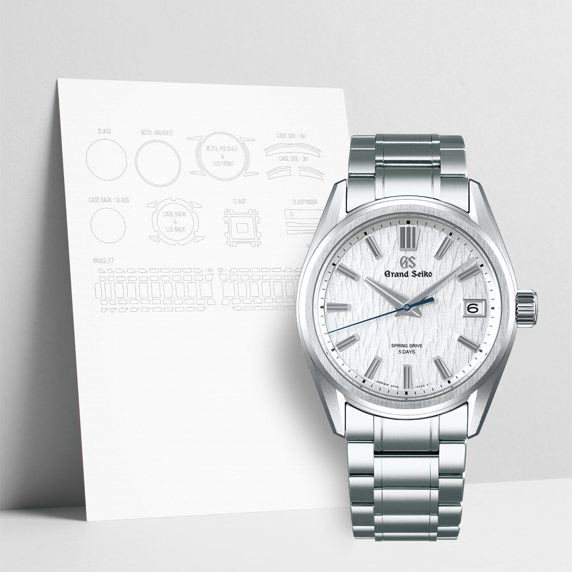 WATCHSHELL GRAND SEIKO SLGA009 40MM PROTECTIVE FILM