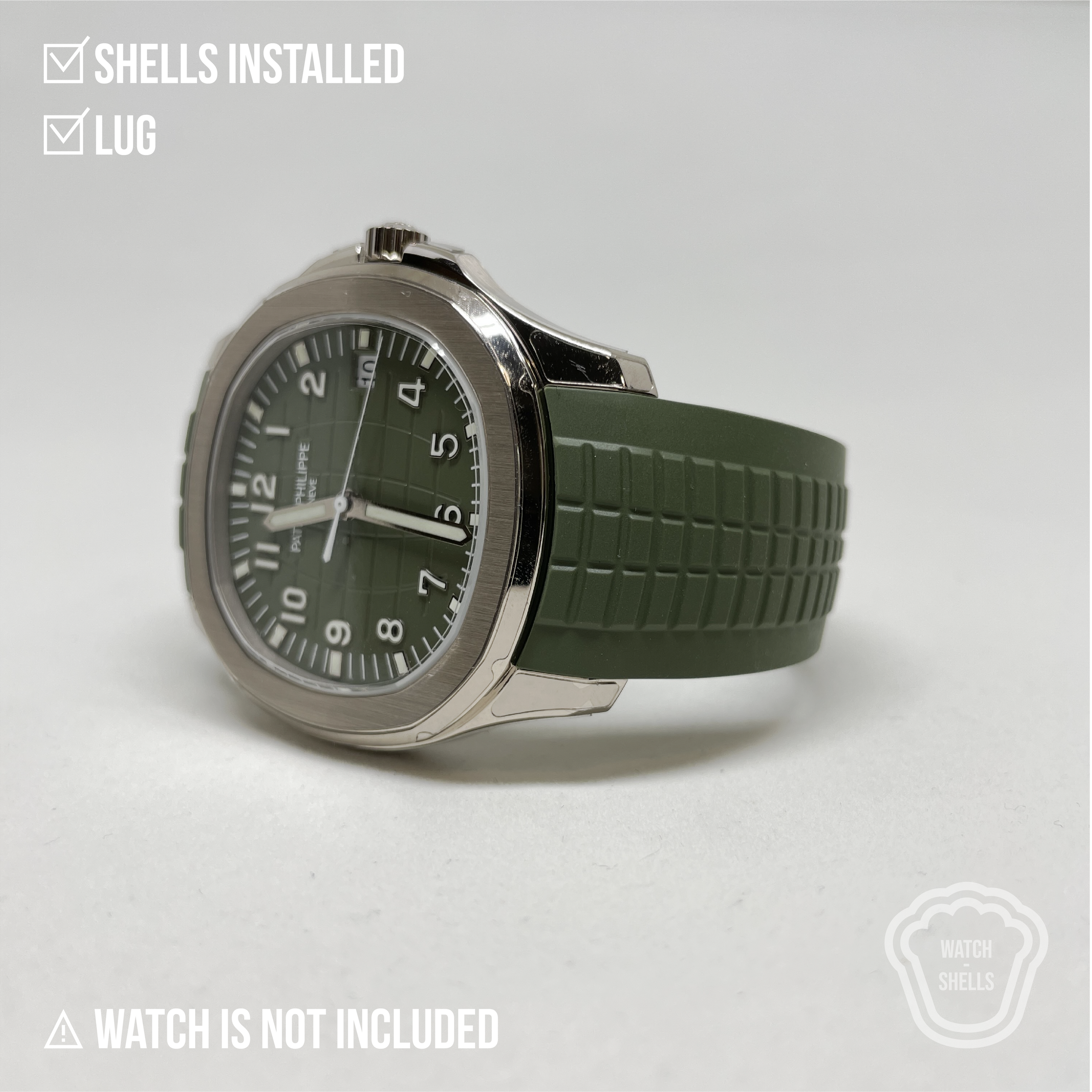 WATCHSHELL PATEK PHILIPPE AQUANAUT 5168G 42.2MM PROTECTIVE FILM