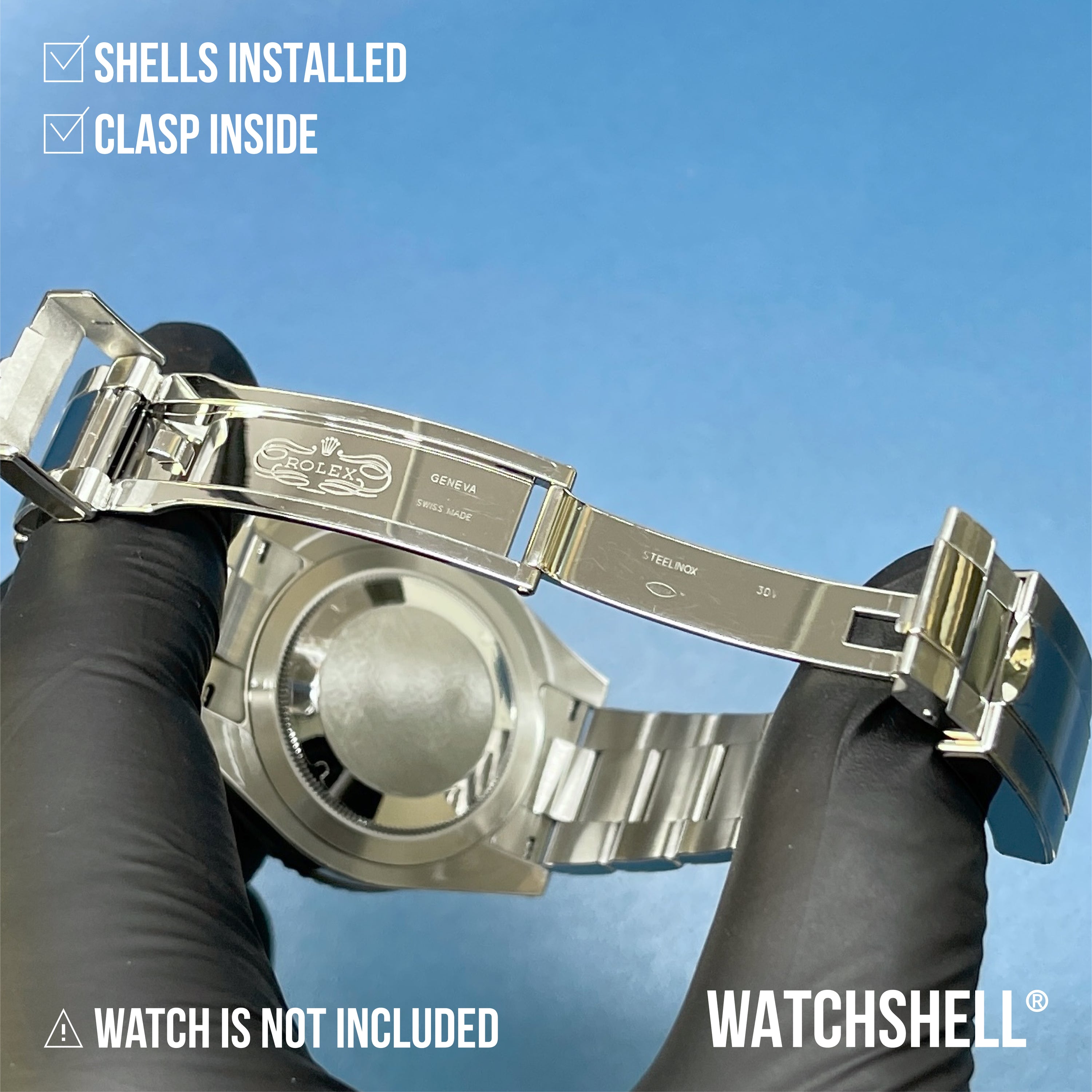 WATCHSHELL ROLEX GMT-MASTER II 126710BLRO 40MM OYSTER PROTECTIVE FILM