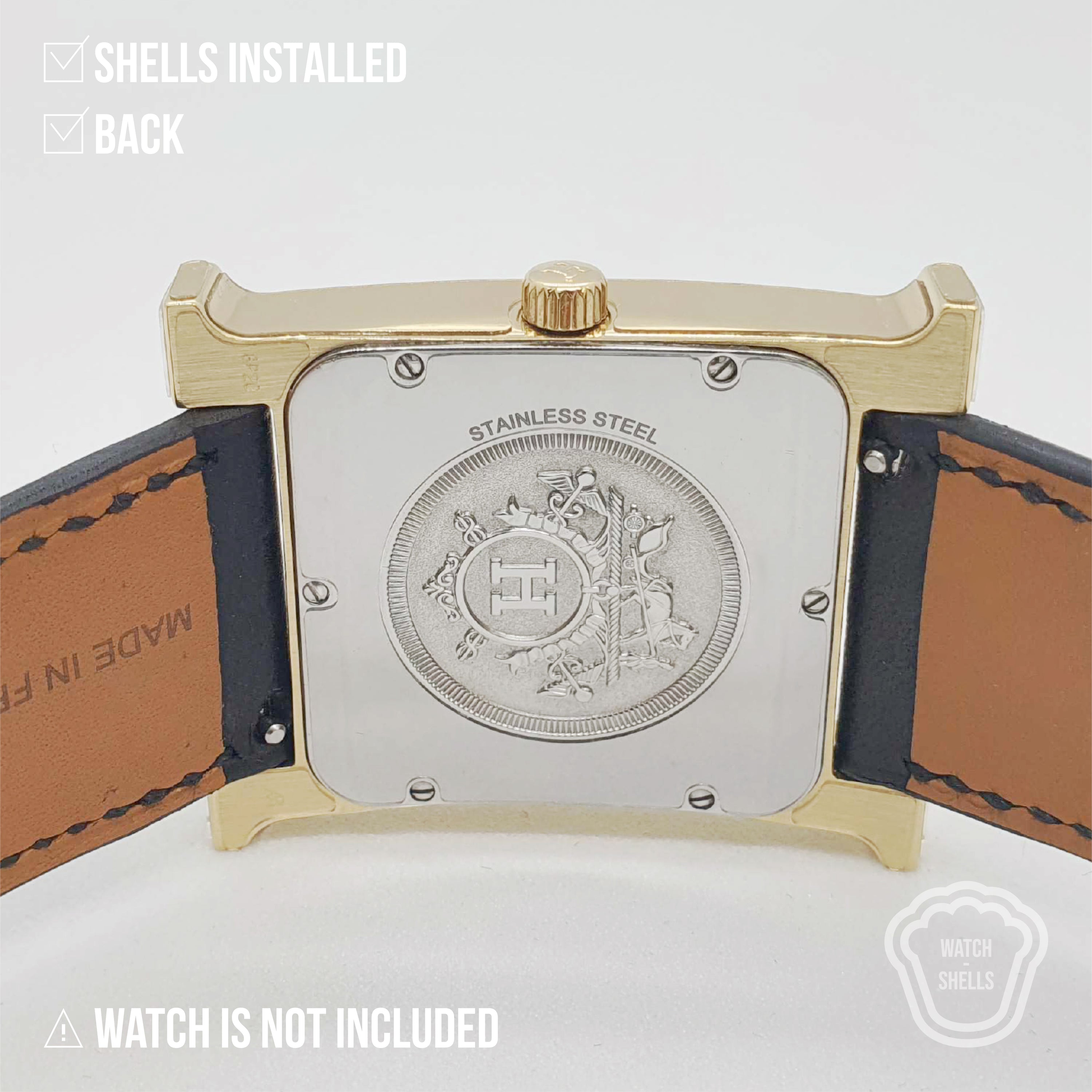 WATCHSHELL HERMES HEURE H W036843WW00 34MM PROTECTIVE FILM