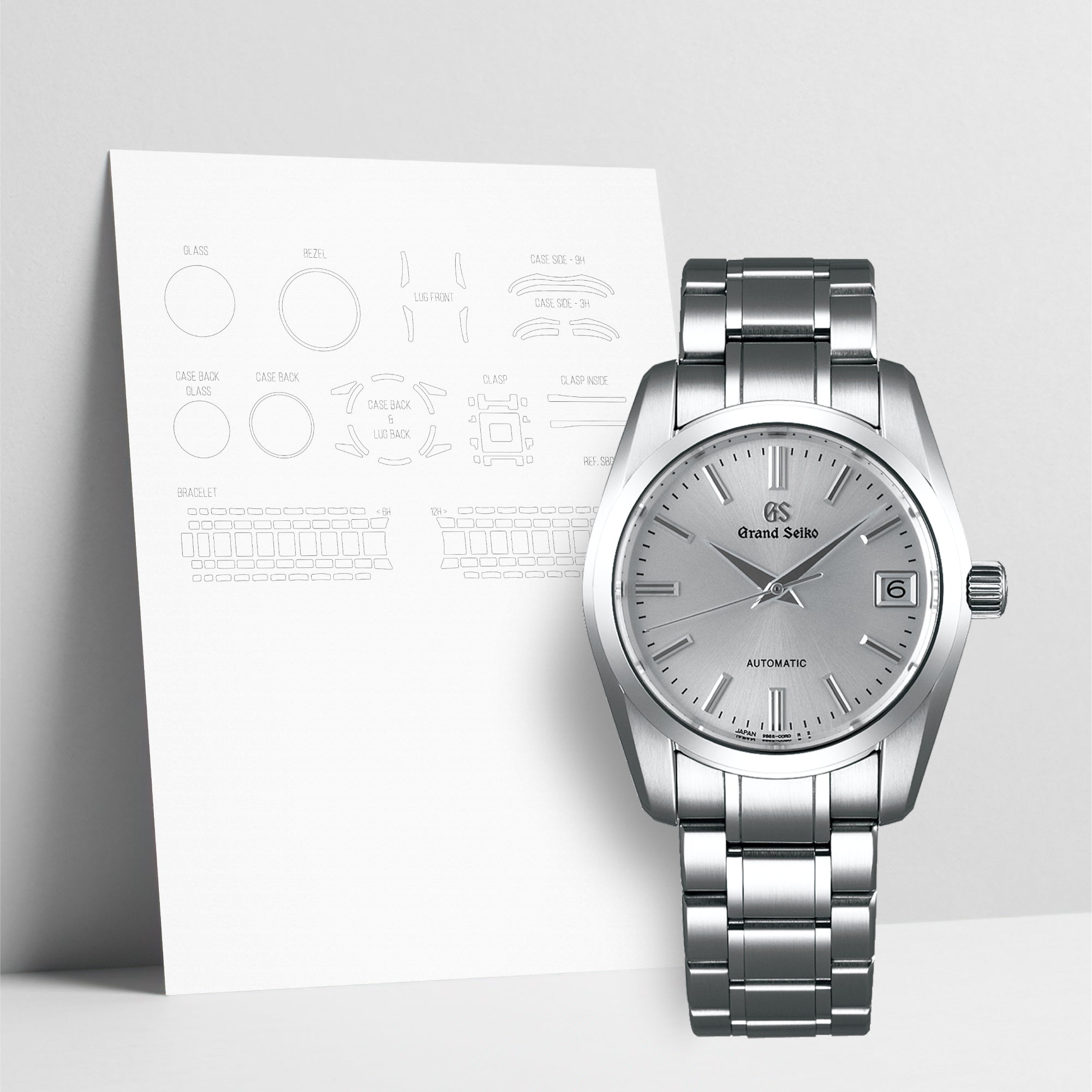 WATCHSHELL GRAND SEIKO SBGR251 37MM PROTECTIVE FILM