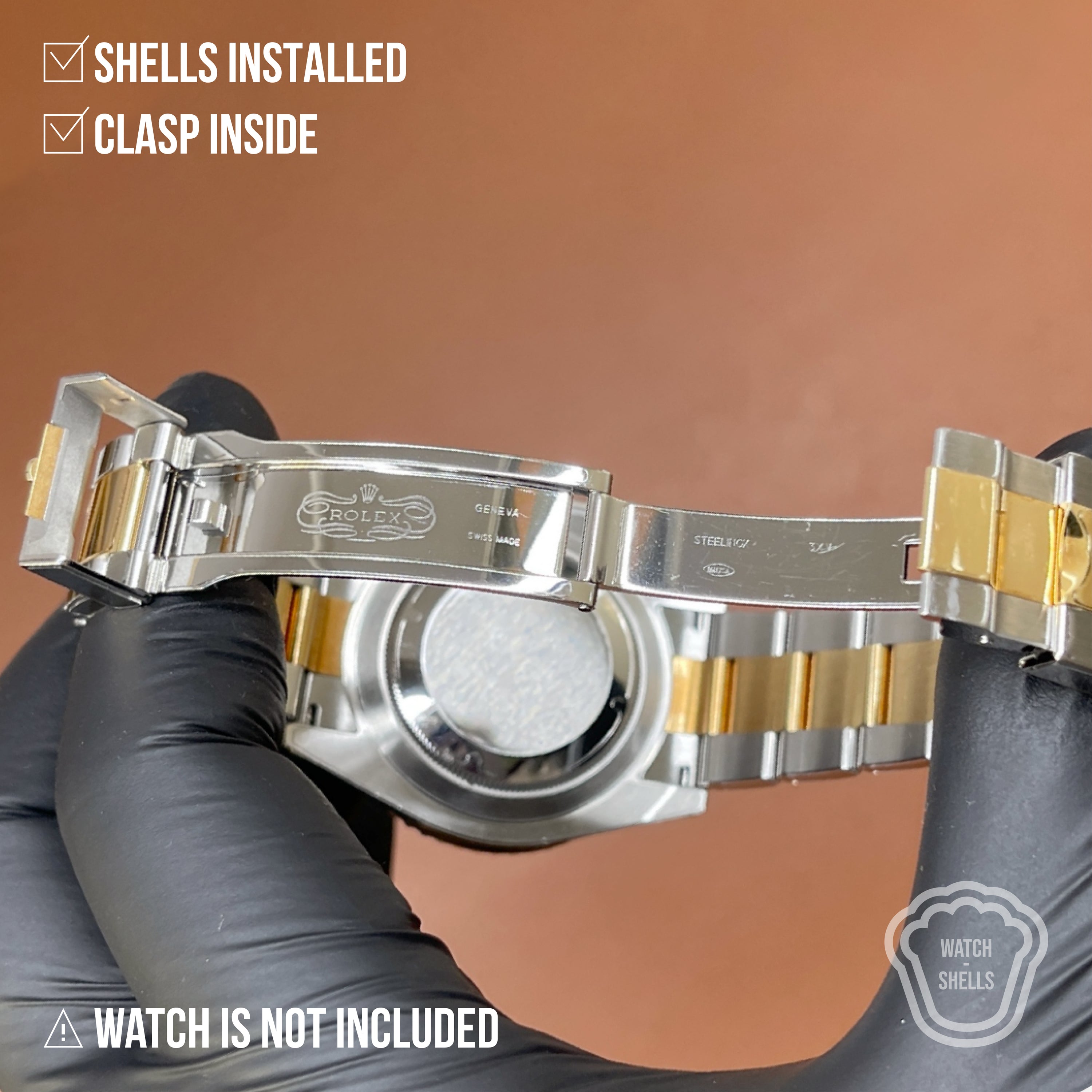 WATCHSHELL ROLEX SUBMARINER 126613LB 41MM OYSTER PROTECTIVE FILM