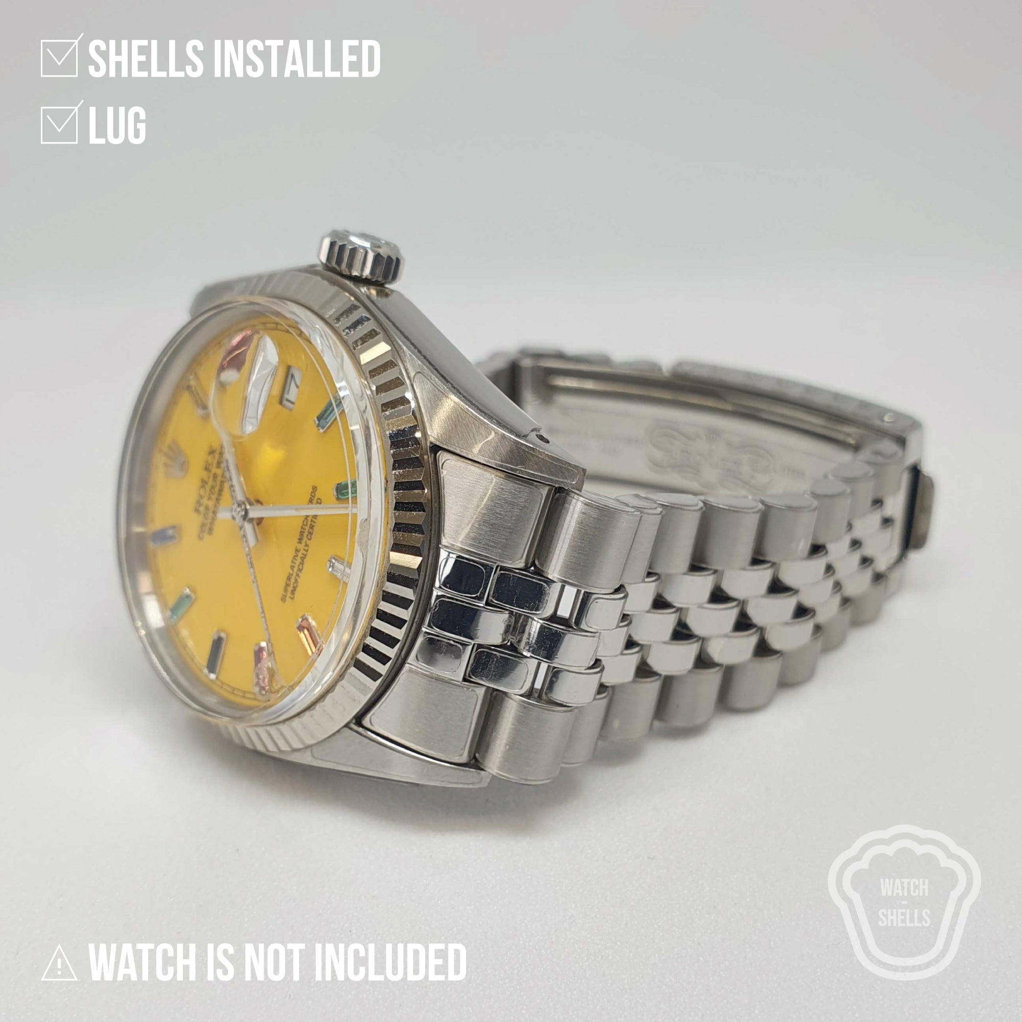 WATCHSHELL ROLEX DATEJUST 16014 36MM JUBILEE PROTECTIVE FILM