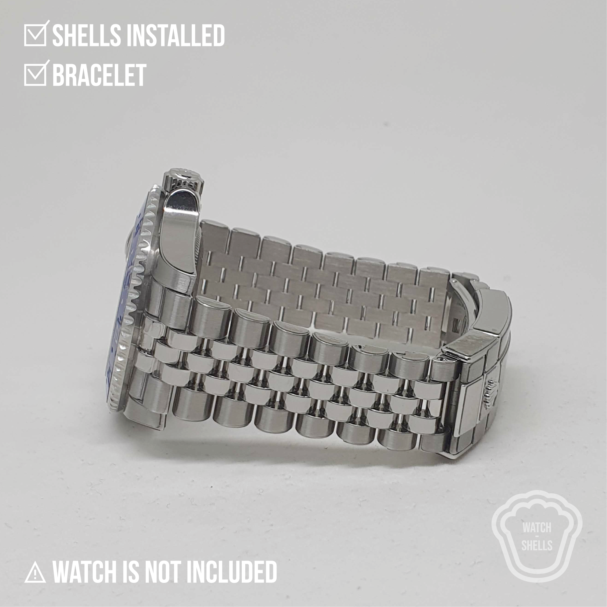 WATCHSHELL ROLEX GMT-MASTER II 126710BLNR 40MM JUBILEE PROTECTIVE FILM