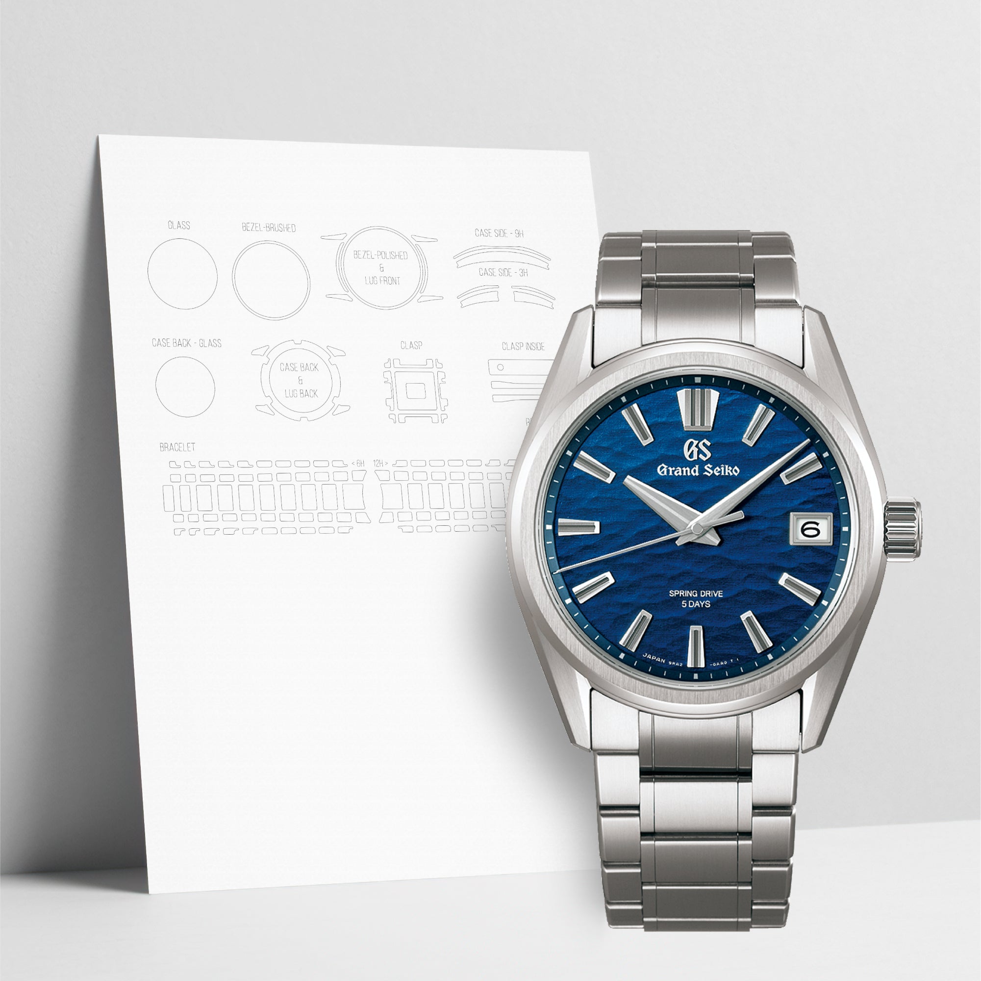 WATCHSHELL GRAND SEIKO SLGA019 40MM PROTECTIVE FILM