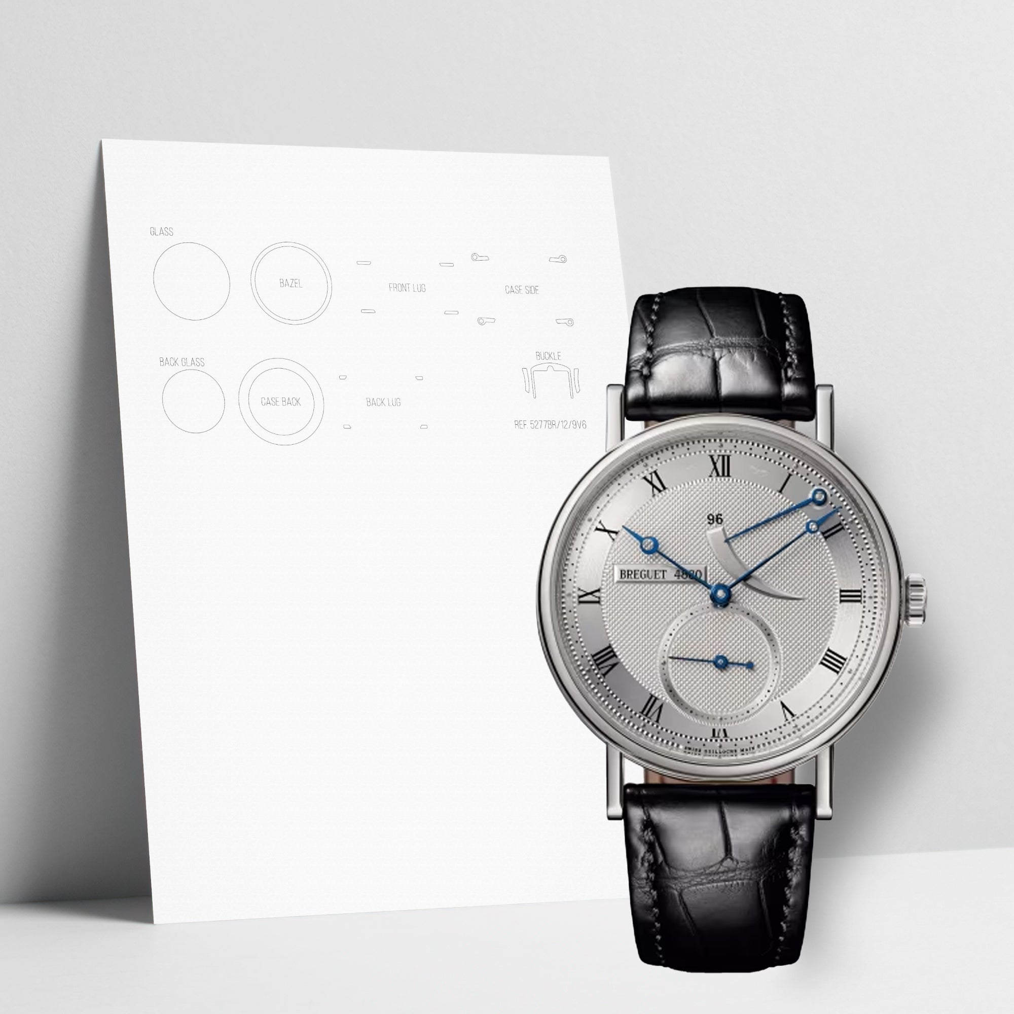 WATCHSHELL BREGUET CLASSIQUE 5277BB 38MM PROTECTIVE FILM