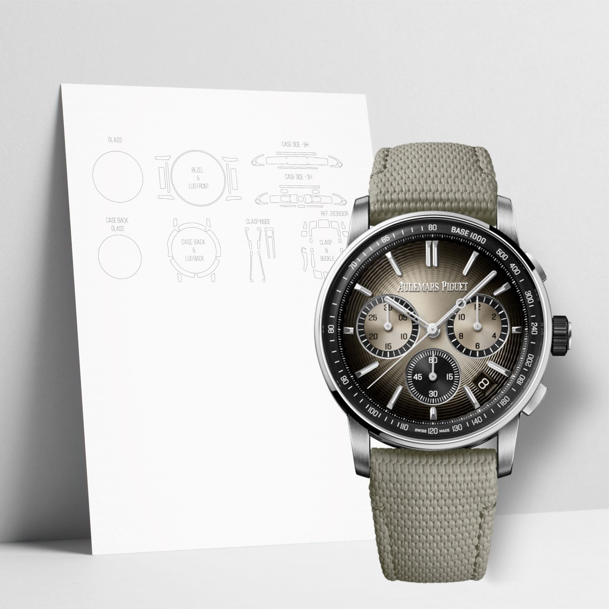 WATCHSHELL AUDEMARS PIGUET CODE 11.59 26393QT.OO.A064KB.01 41MM PROTECTIVE FILM