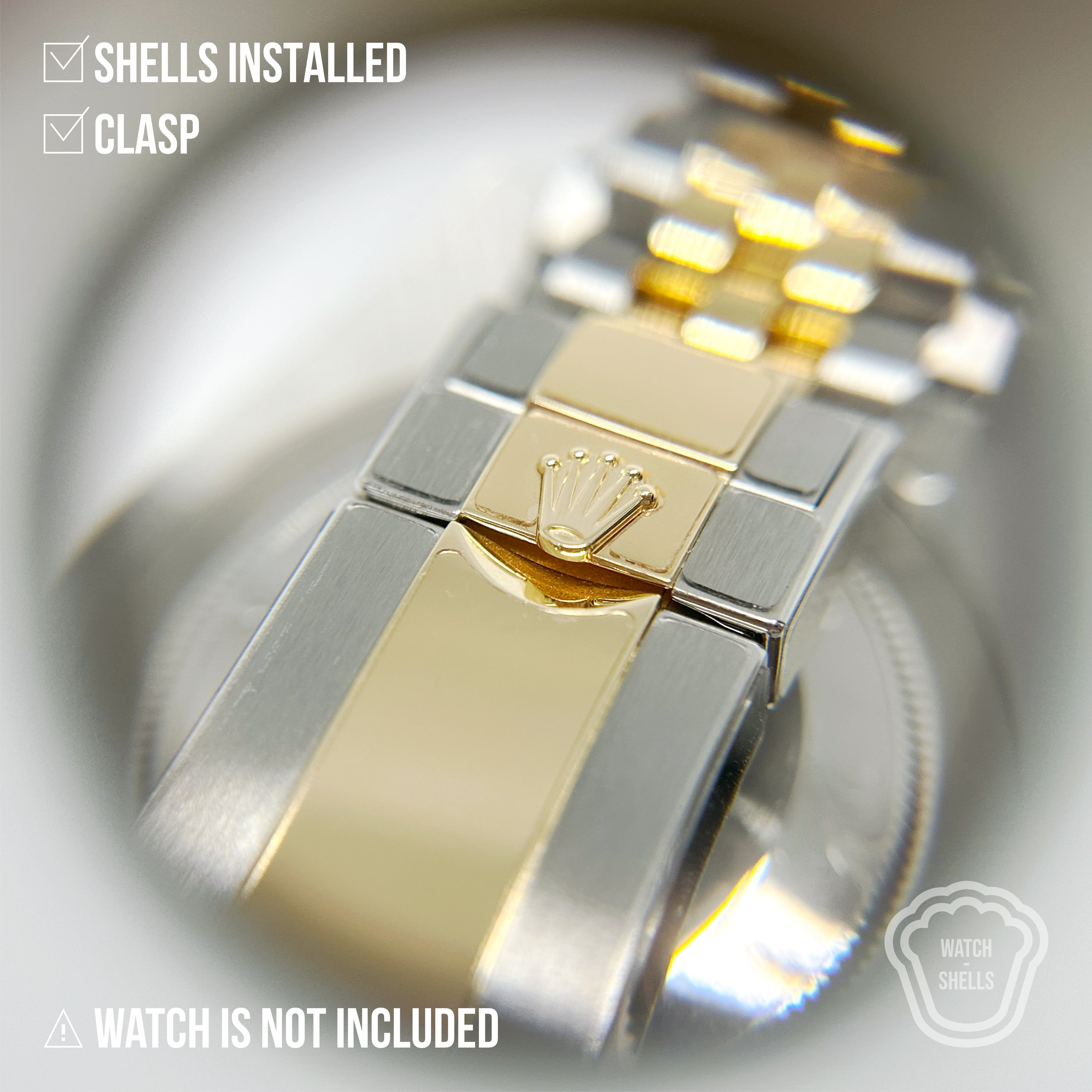 WATCHSHELL ROLEX GMT-MASTER II 126713GRNR 40MM JUBILEE PROTECTIVE FILM