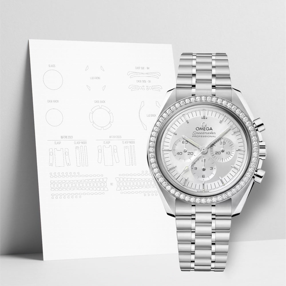 WATCHSHELL OMEGA MOONWATCH 310.55.42.50.02.001 42MM PROTECTIVE FILM