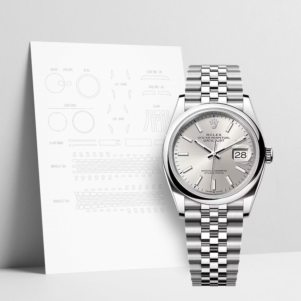 WATCHSHELL ROLEX DATEJUST 126200 36MM JUBILEE PROTECTIVE FILM
