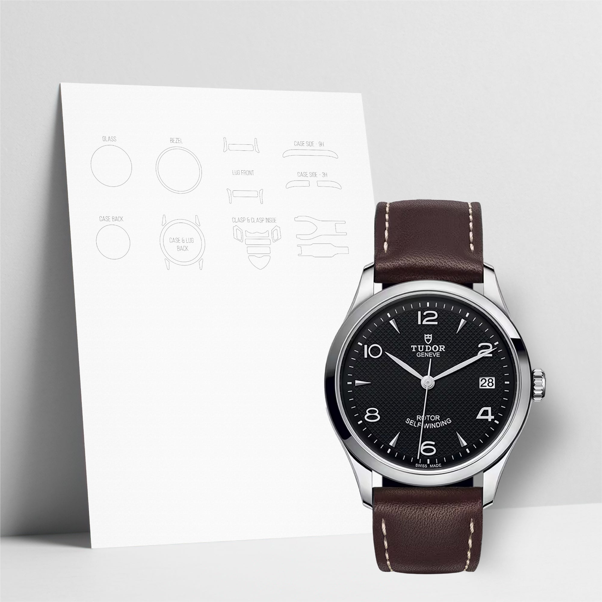 WATCHSHELL TUDOR 1926 M91450 36MM PROTECTIVE FILM