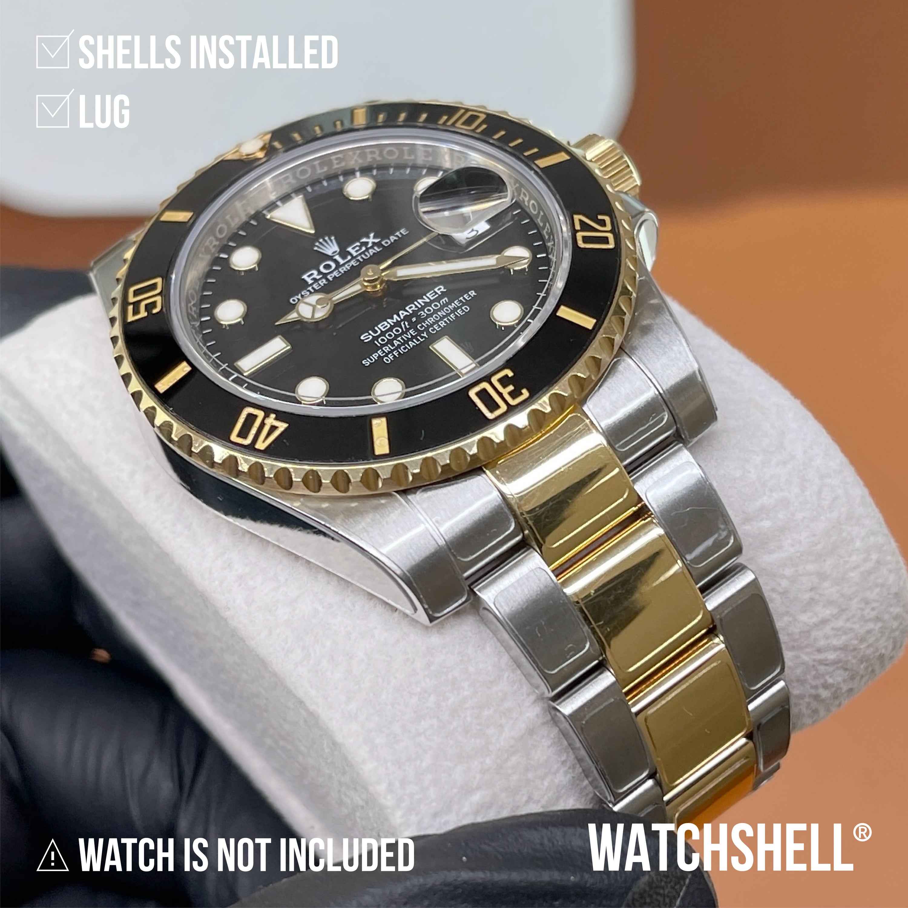 WATCHSHELL ROLEX SUBMARINER 116613LN 40MM OYSTER PROTECTIVE FILM