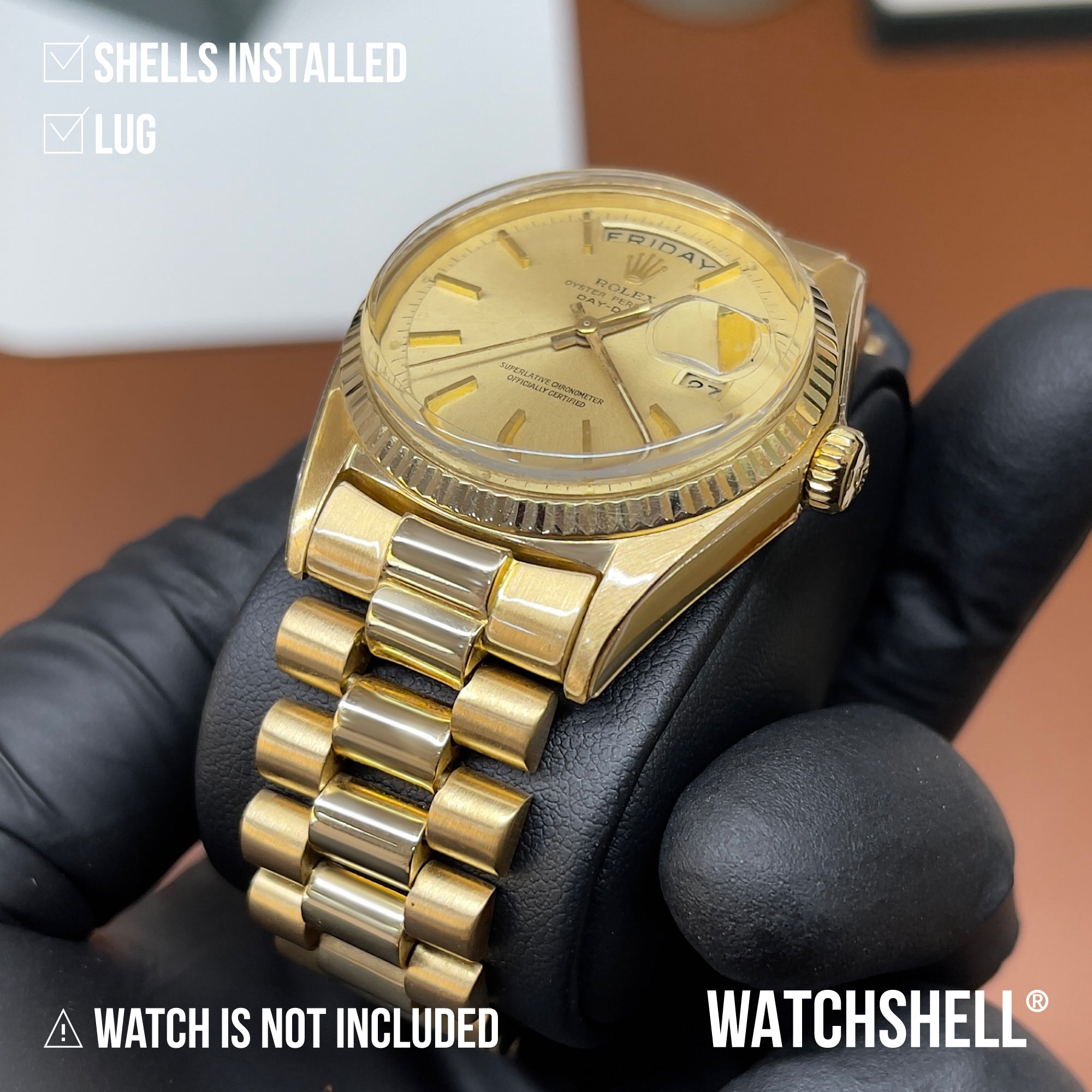 WATCHSHELL ROLEX DATEJUST 126233 36MM OYSTER (OLD VERSION) PROTECTIVE FILM