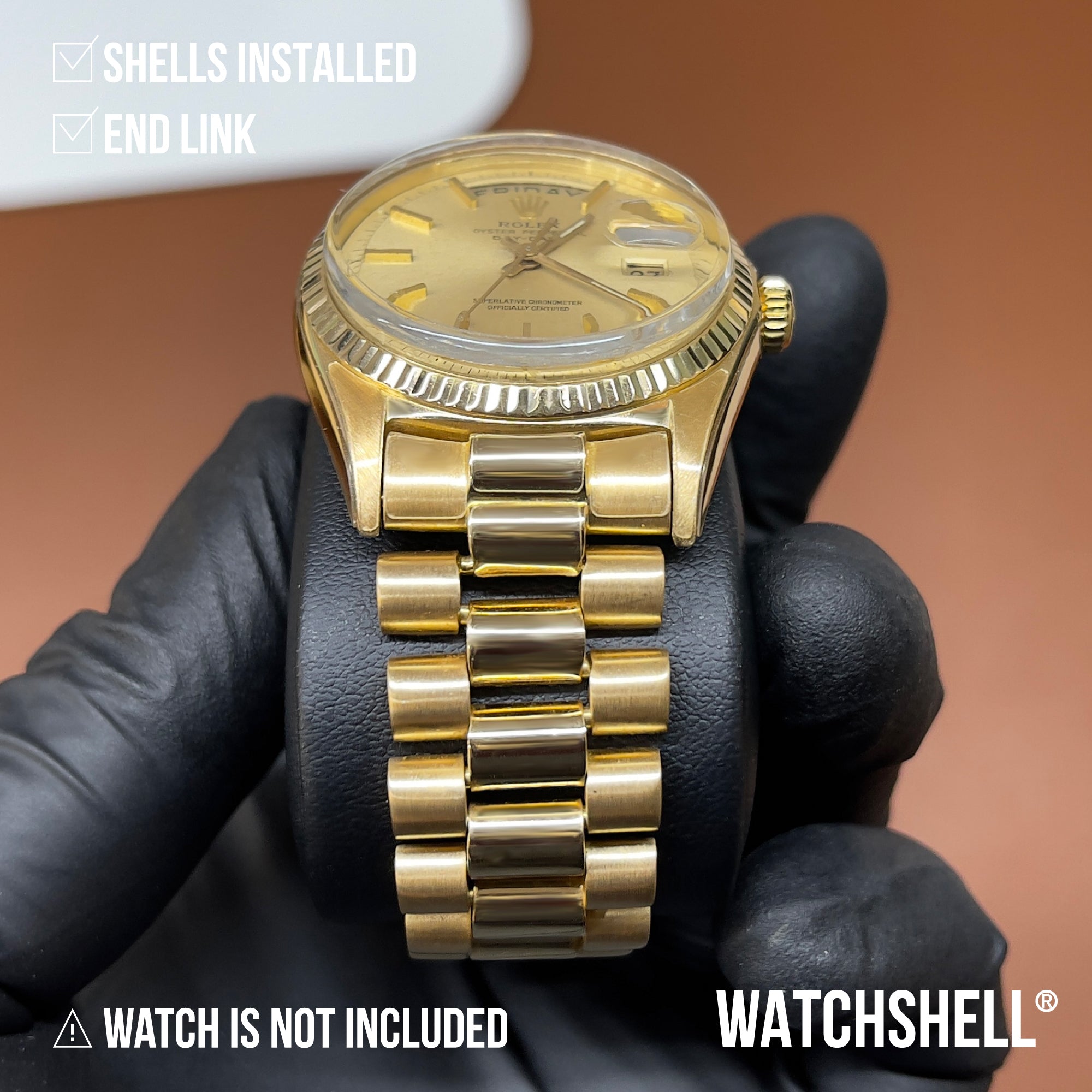 WATCHSHELL ROLEX DATEJUST 126233 36MM OYSTER (OLD VERSION) PROTECTIVE FILM