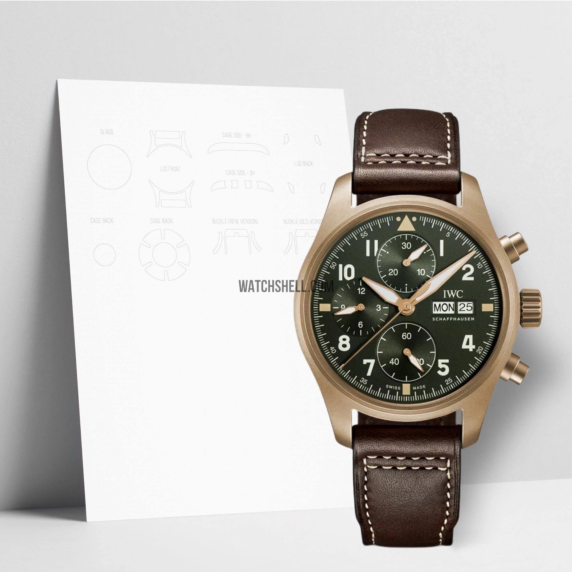 WatchShell for IWC Spitfire IW387902 41mm WatchShell