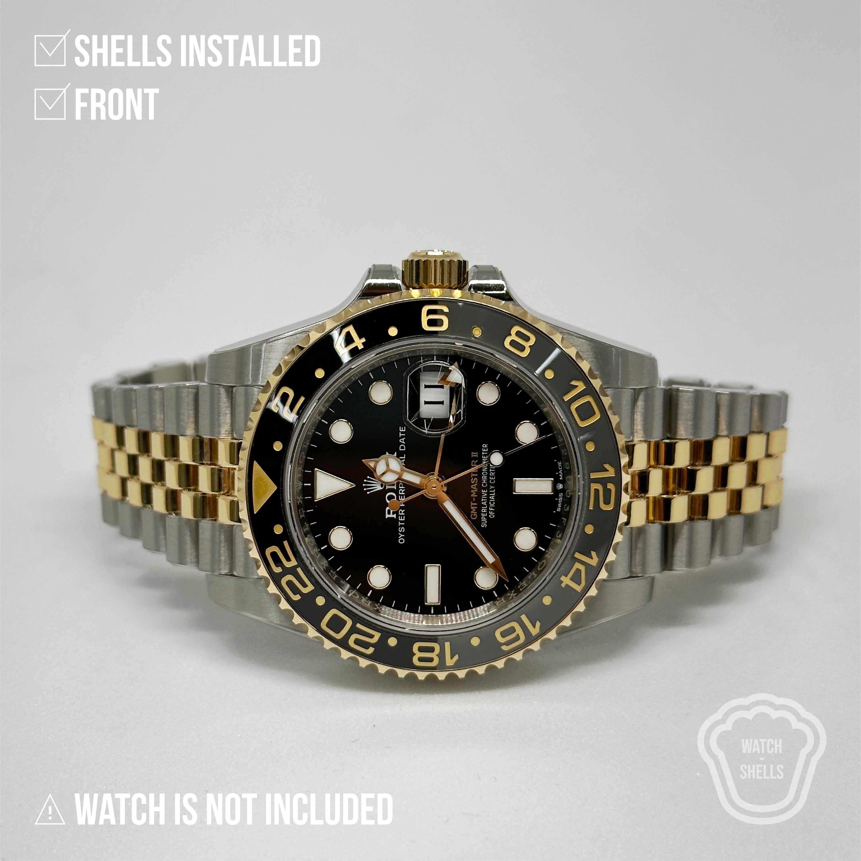 WATCHSHELL ROLEX GMT-MASTER II 126713GRNR 40MM JUBILEE PROTECTIVE FILM