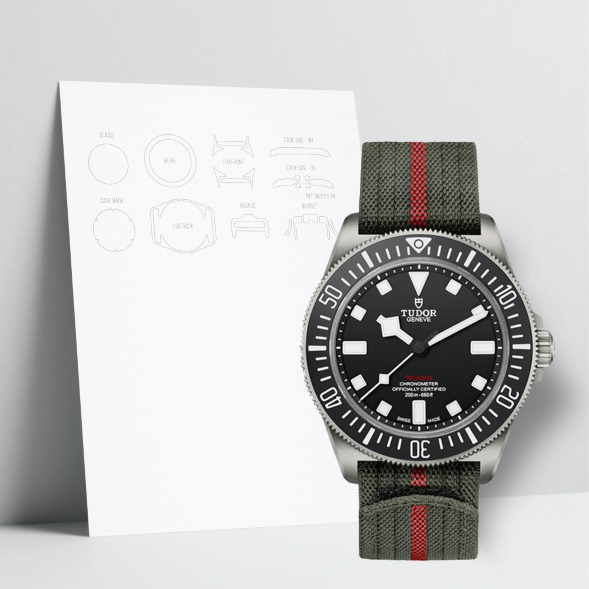 WATCHSHELL TUDOR PELAGOS M25717N 42MM PROTECTIVE FILM