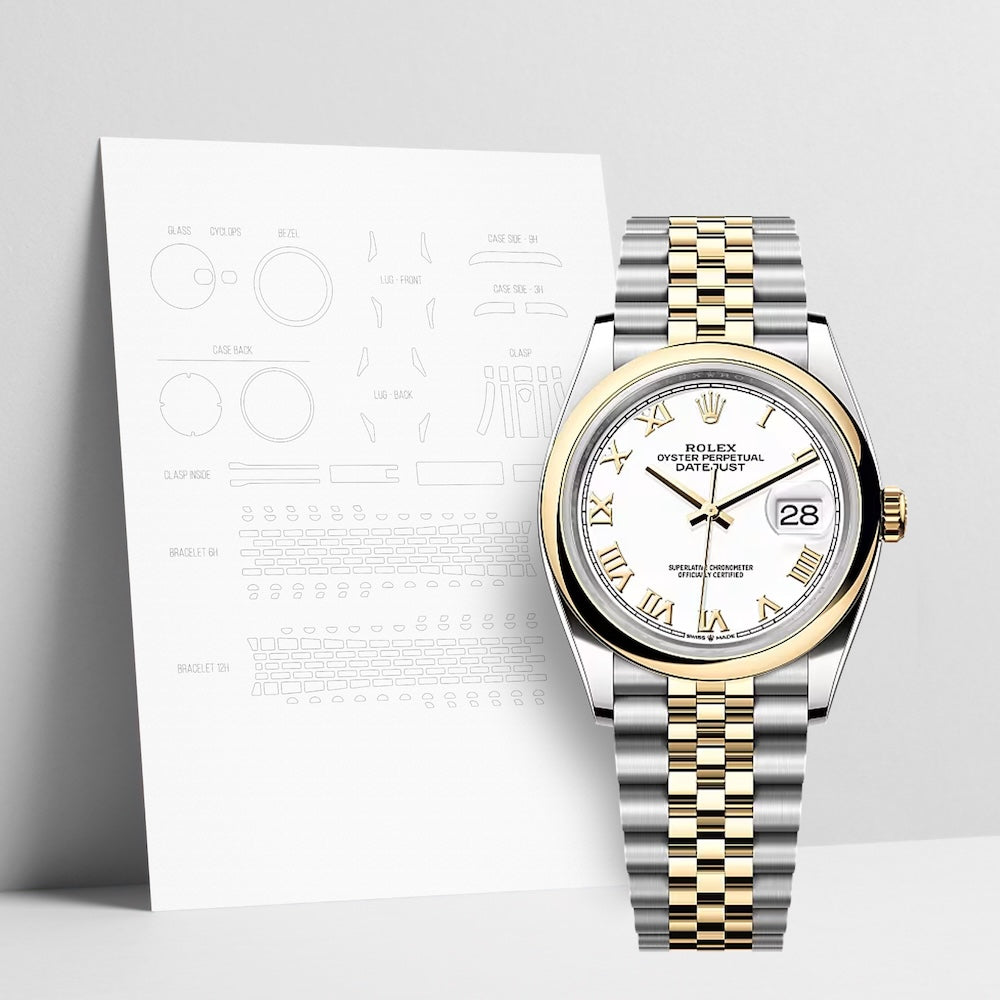 WATCHSHELL ROLEX DATEJUST 126203 36MM JUBILEE PROTECTIVE FILM