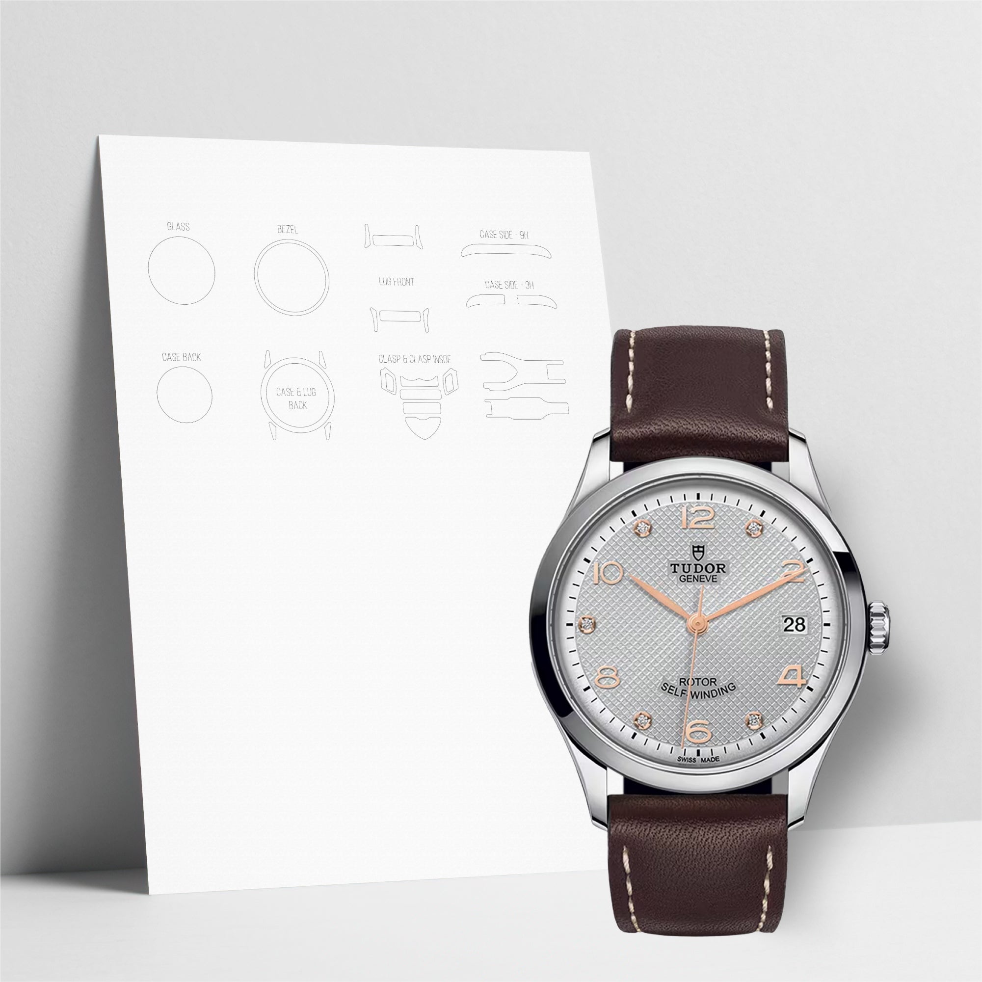 WATCHSHELL TUDOR 1926 M91450 36MM PROTECTIVE FILM