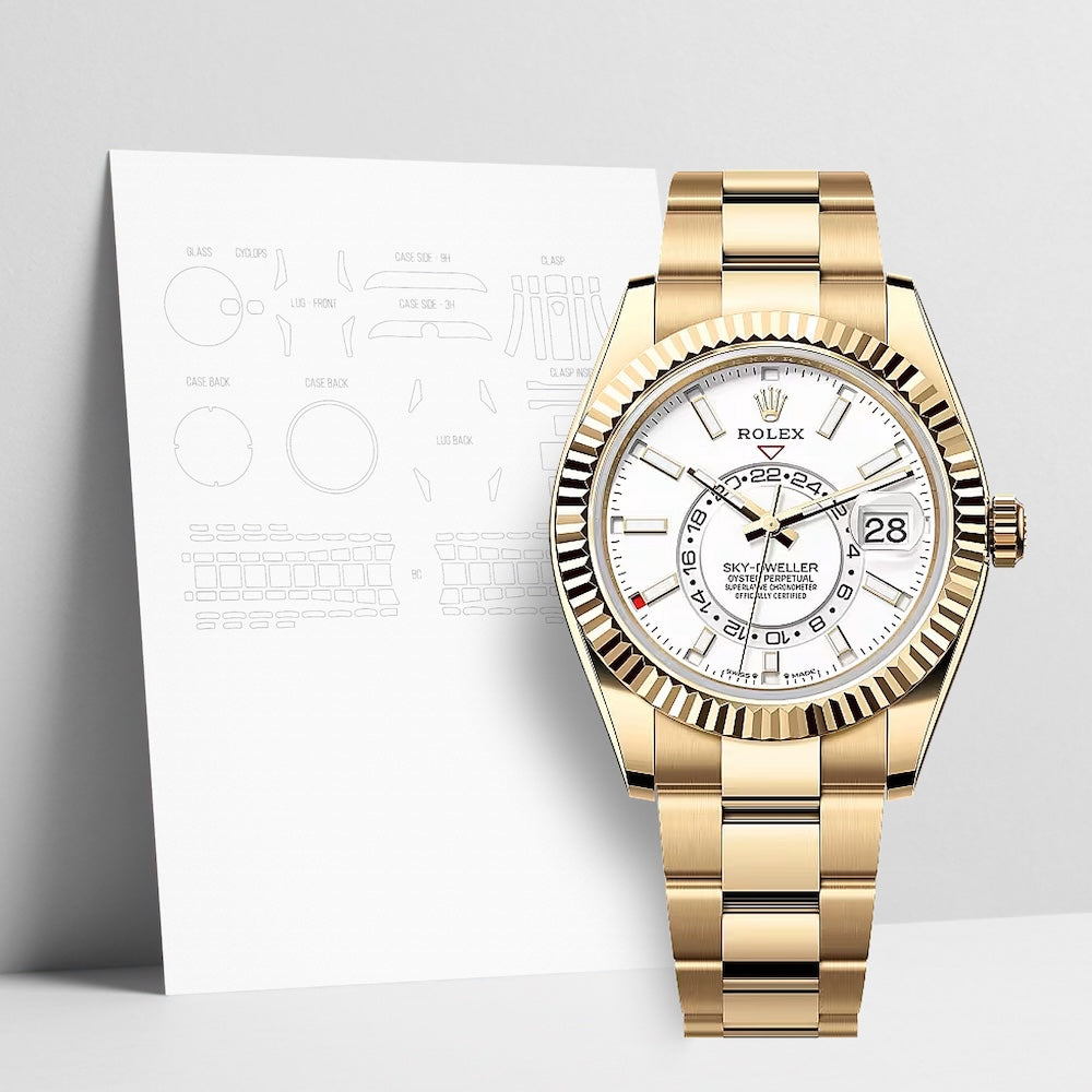 WATCHSHELL ROLEX SKY-DWELLER 336938 42MM OYSTER PROTECTIVE FILM