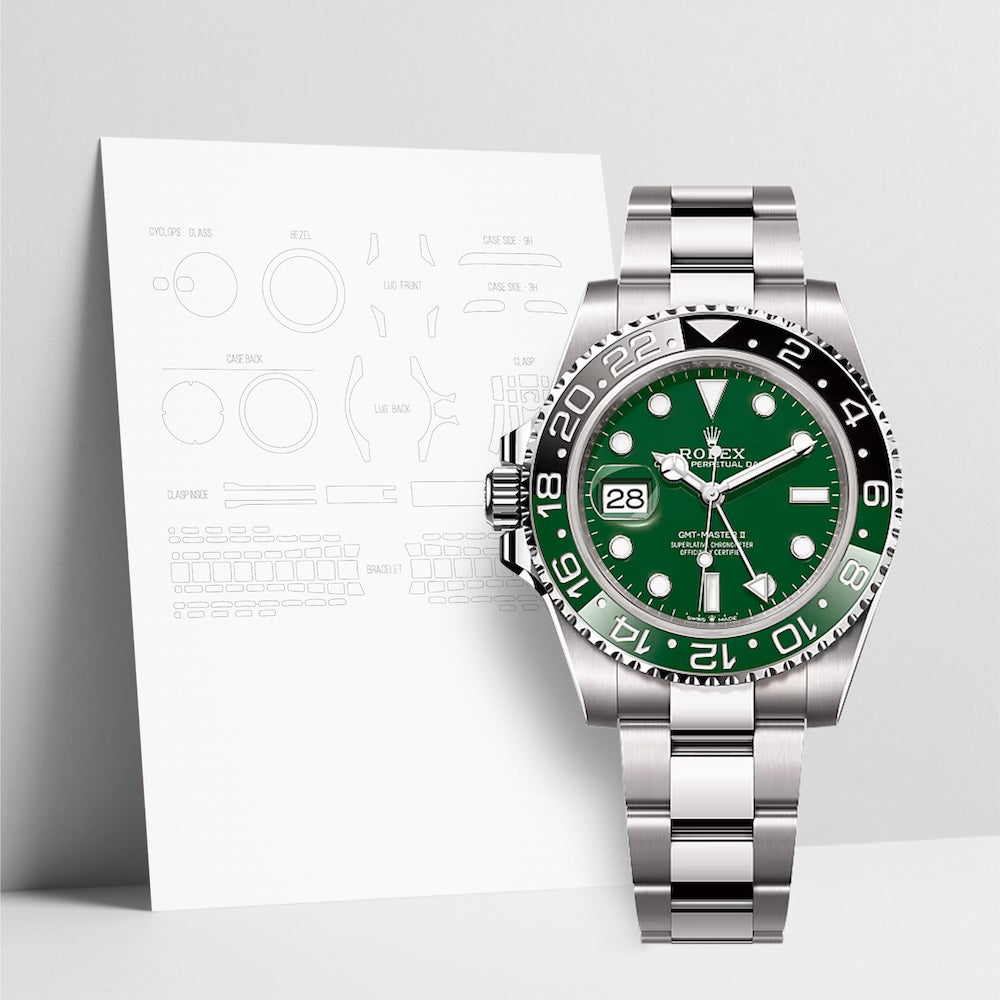 WATCHSHELL ROLEX GMT-MASTER II 126729VTNR 40MM OYSTER PROTECTIVE FILM