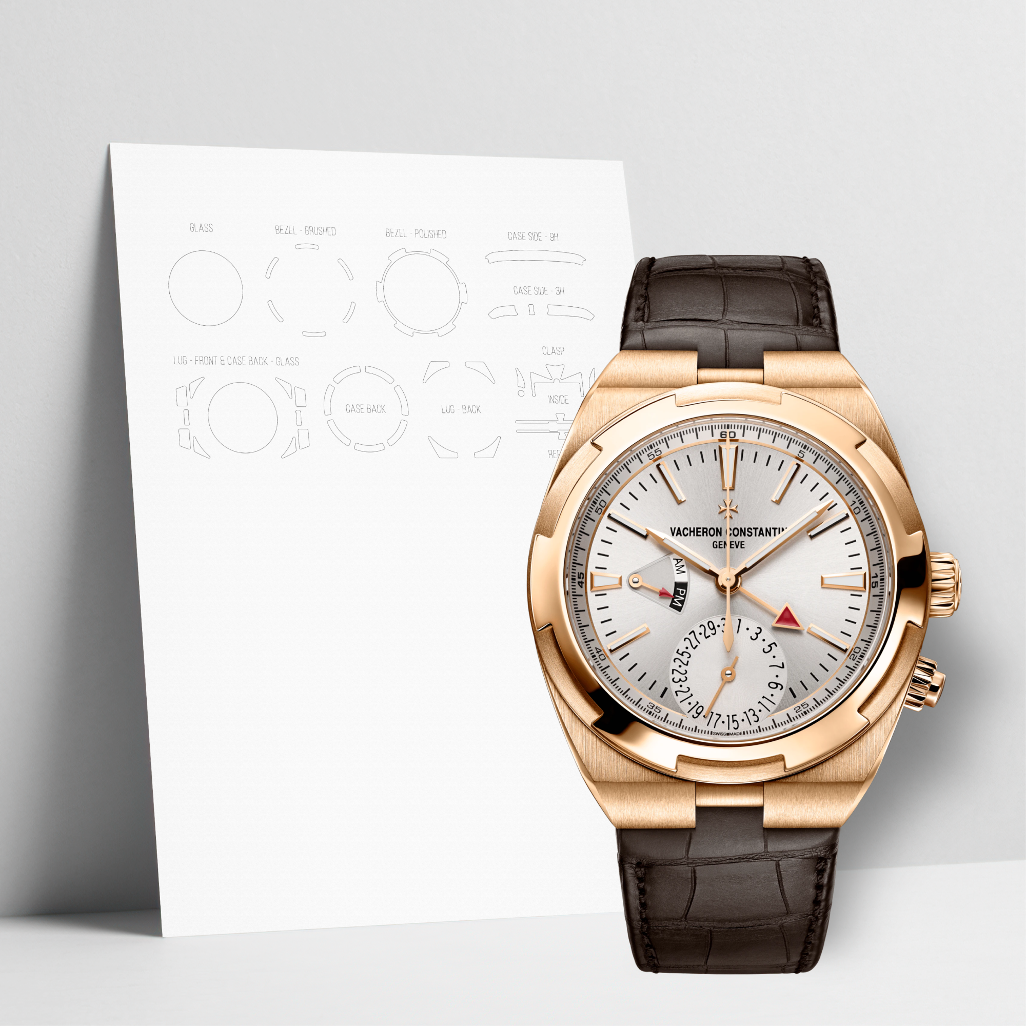 WATCHSHELL VACHERON CONSTANTIN OVERSEAS 7900V/000R 41MM PROTECTIVE FILM