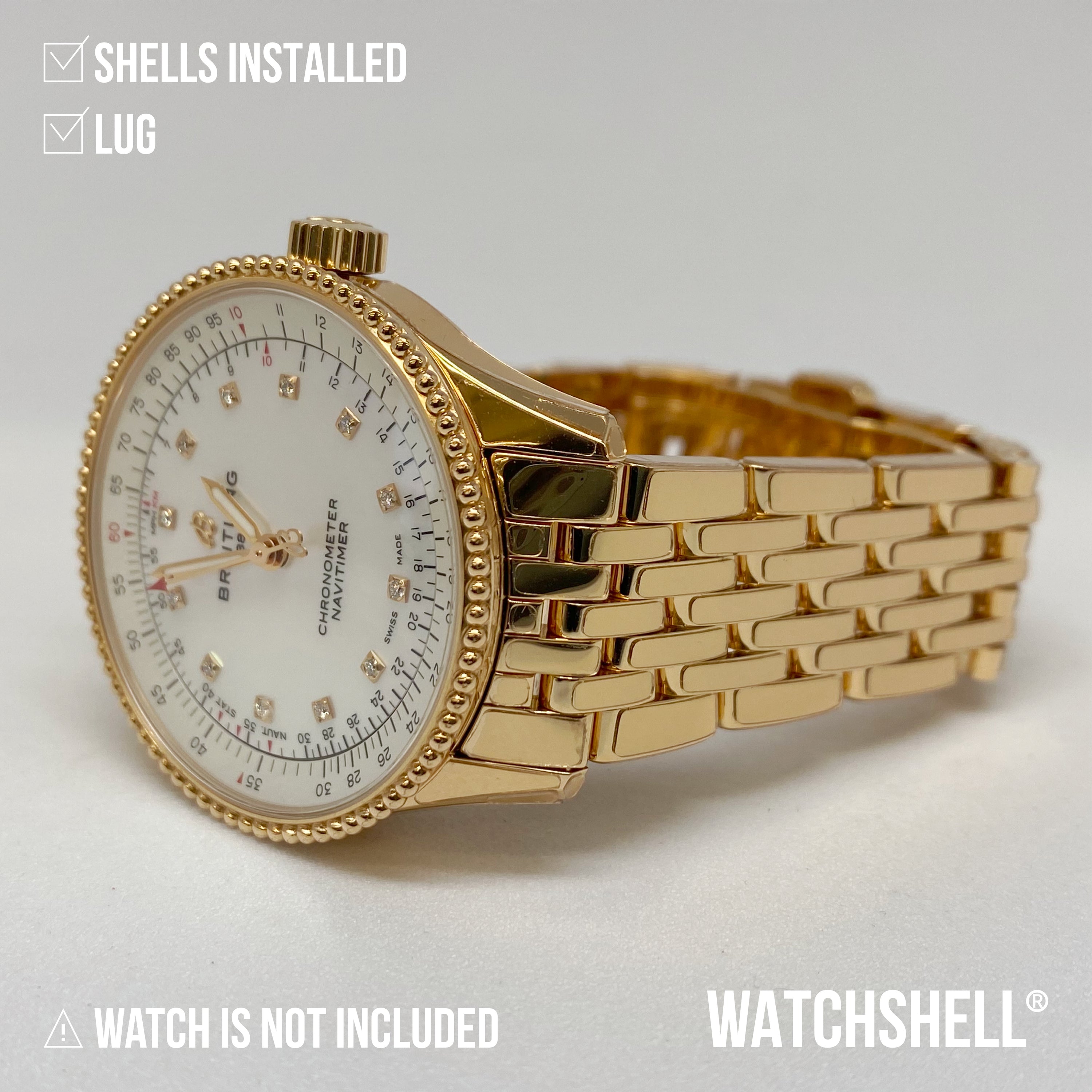 WATCHSHELL BREITLING NAVITIMER R17327211A1R1 36MM PROTECTIVE FILM