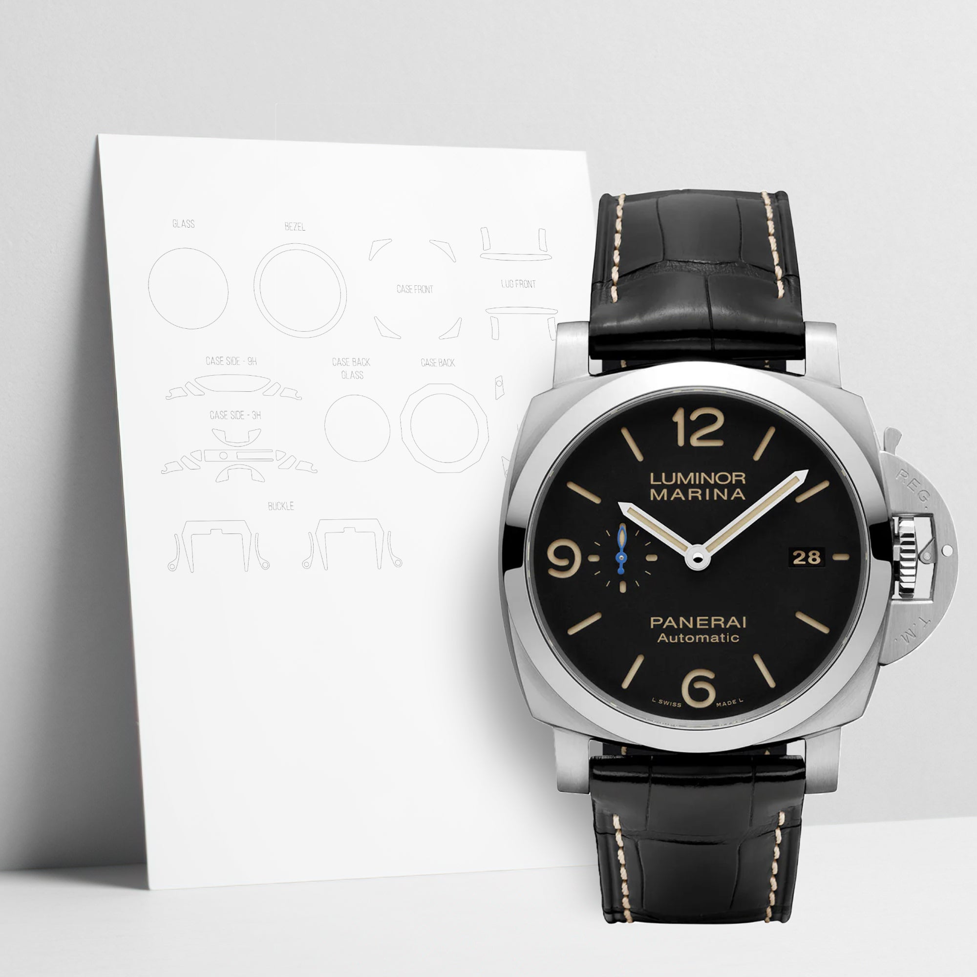 WatchShell for Panerai Luminor PAM01312