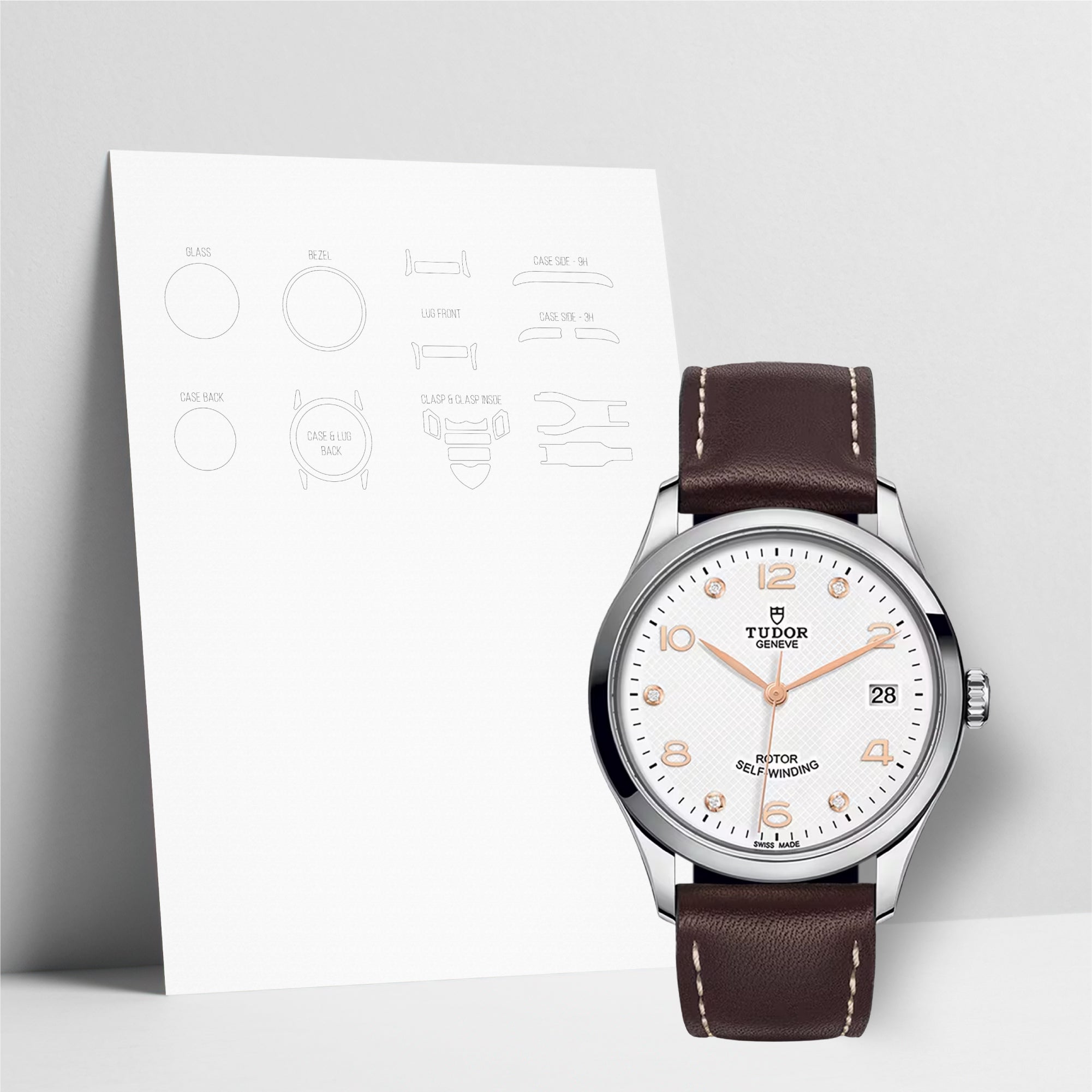 WATCHSHELL TUDOR 1926 M914504 36MM PROTECTIVE FILM