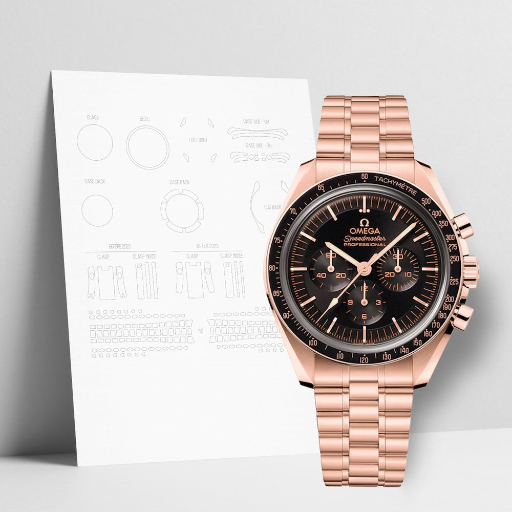 WATCHSHELL OMEGA MOONWATCH 310.60.42.50.01.001 42MM PROTECTIVE FILM