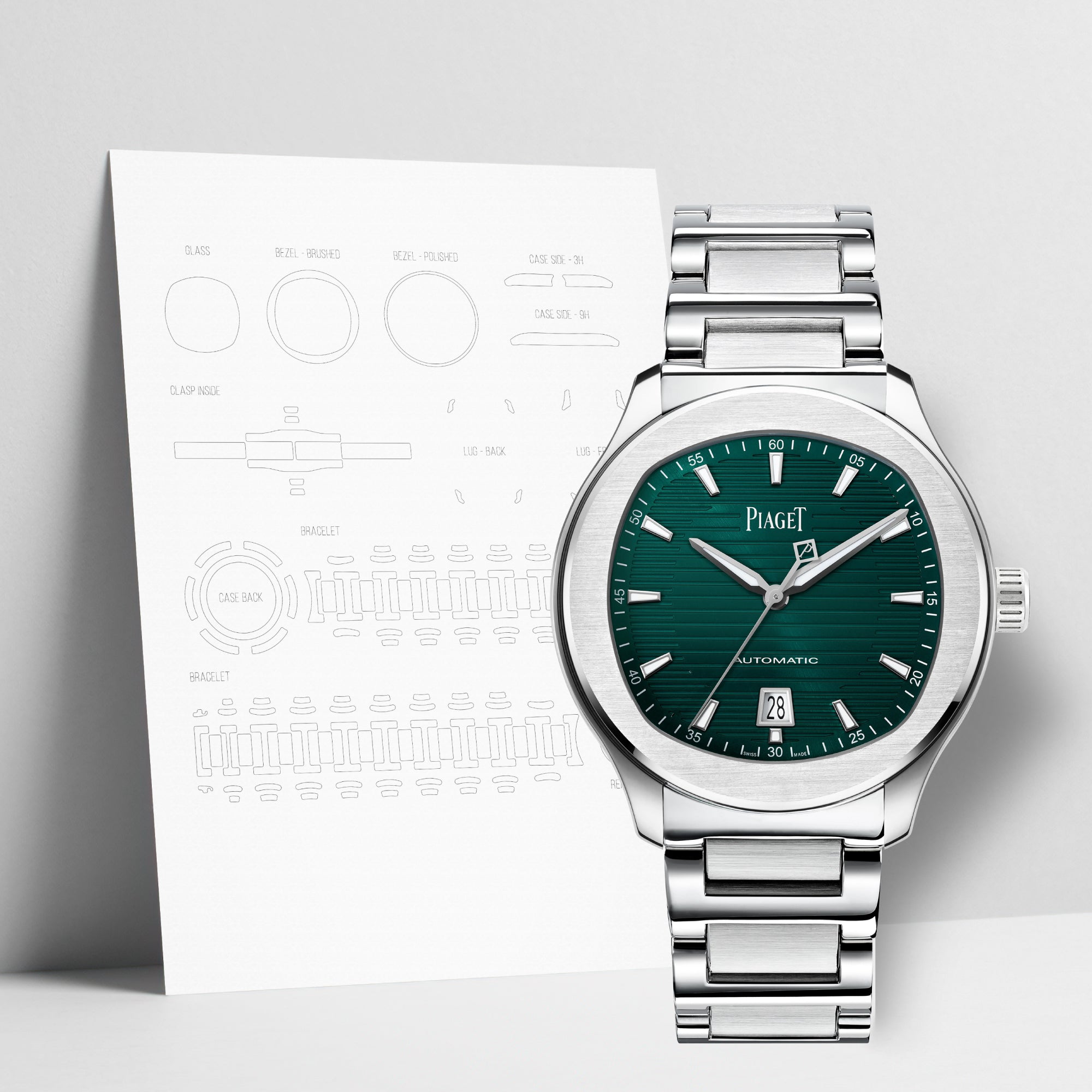 WATCHSHELL PIAGET POLO G0A49022 42MM PROTECTIVE FILM