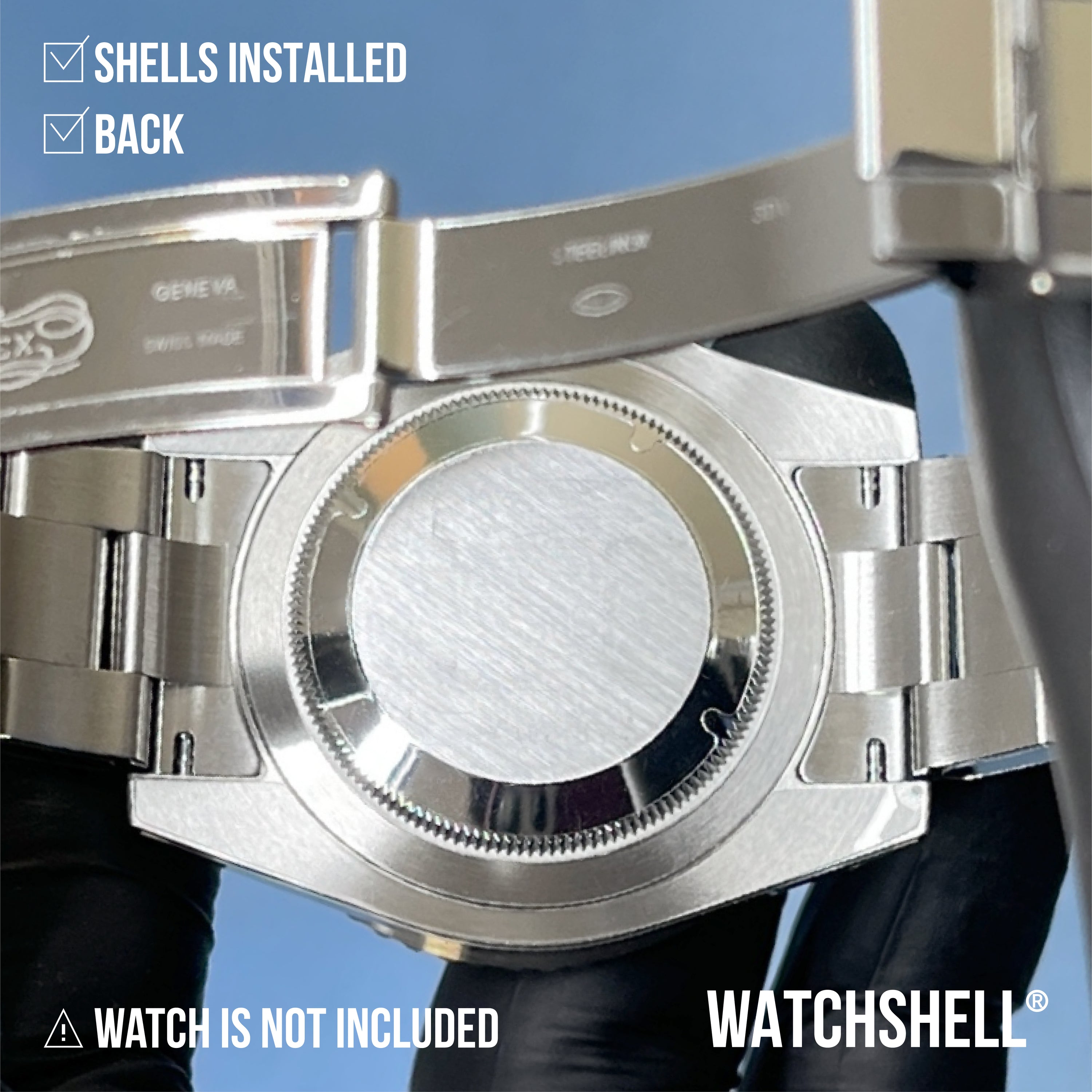 WATCHSHELL ROLEX GMT-MASTER II 126710BLRO 40MM OYSTER PROTECTIVE FILM