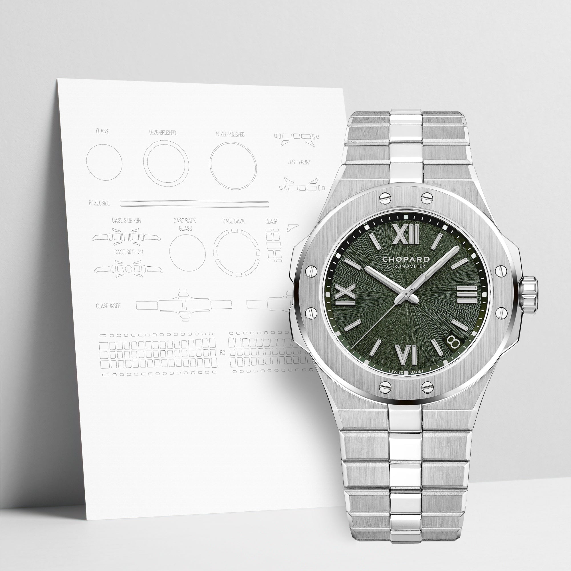 WATCHSHELL CHOPARD ALPINE EAGLE 298600-3014 41MM PROTECTIVE FILM
