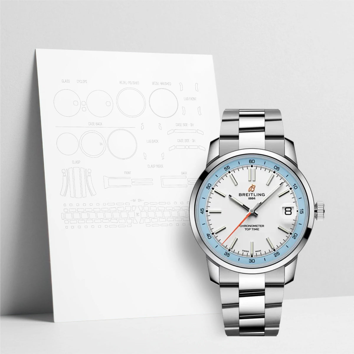 WatchShell for Breitling Top Time AB3113281A1A1